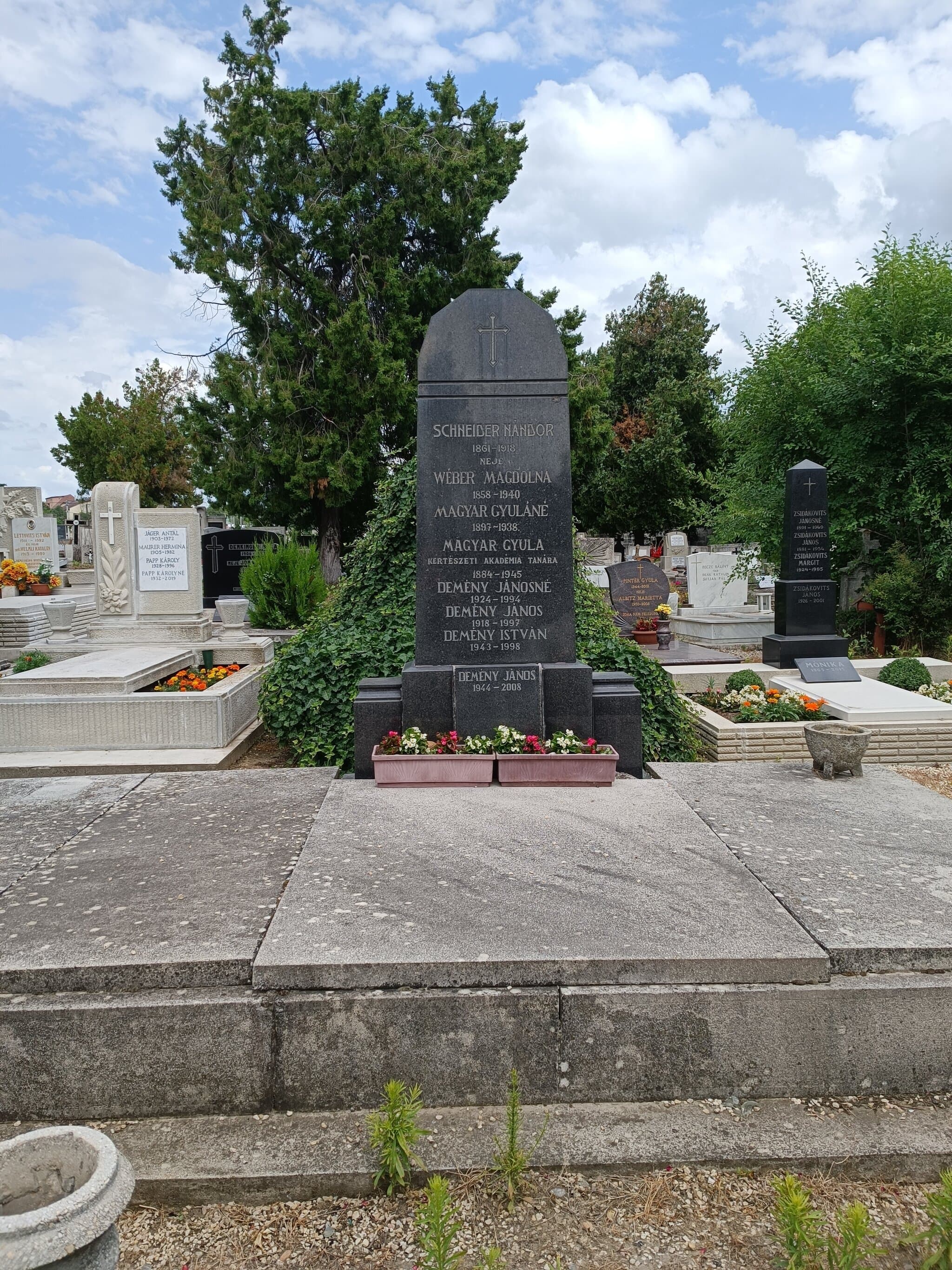 Magyar Gyula sírja