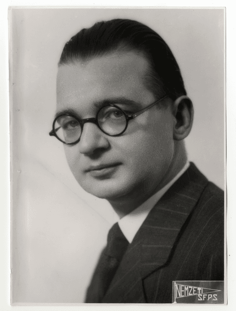 Mendöl Tibor portréja
