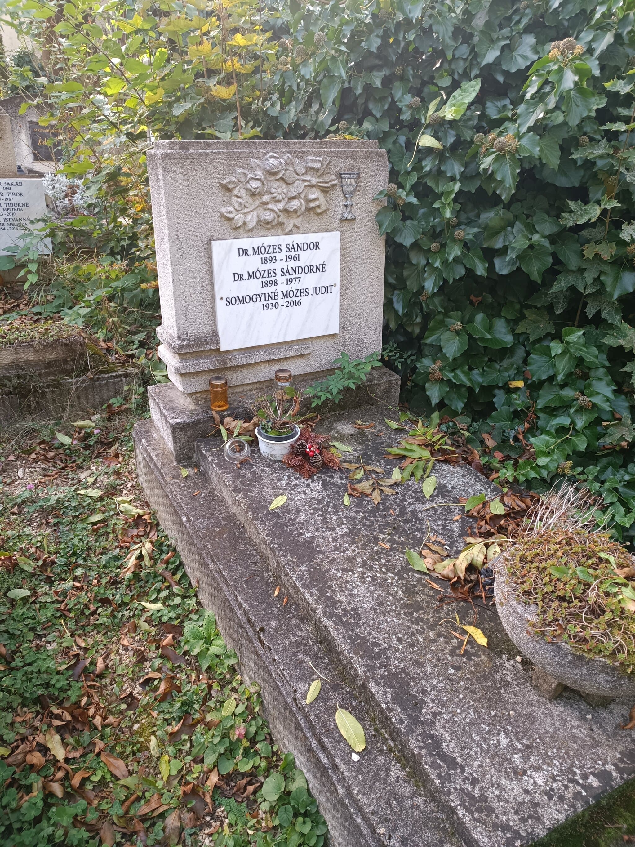 Mózes Sándor sírja