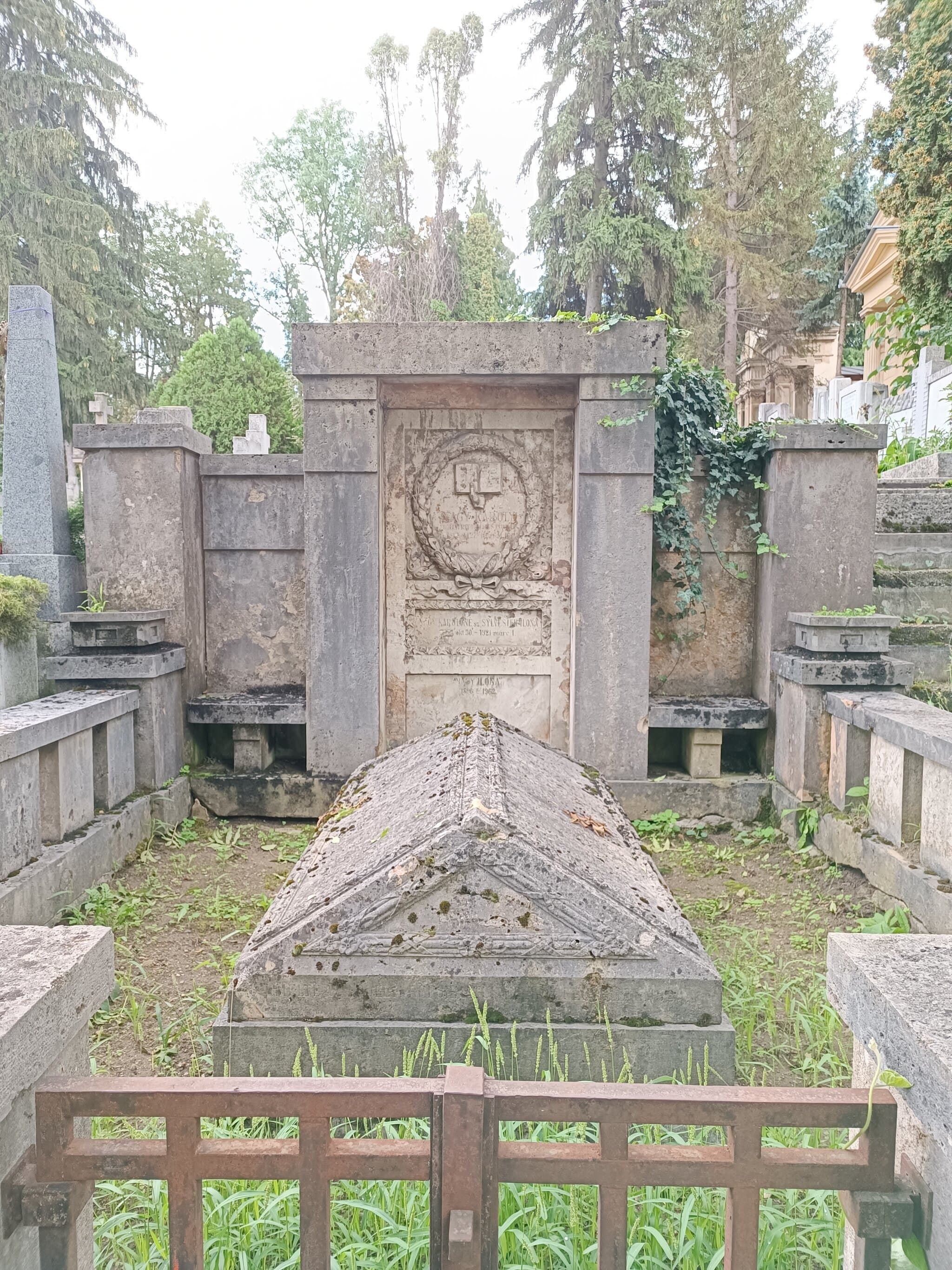 Nagy Károly 1868 sírja