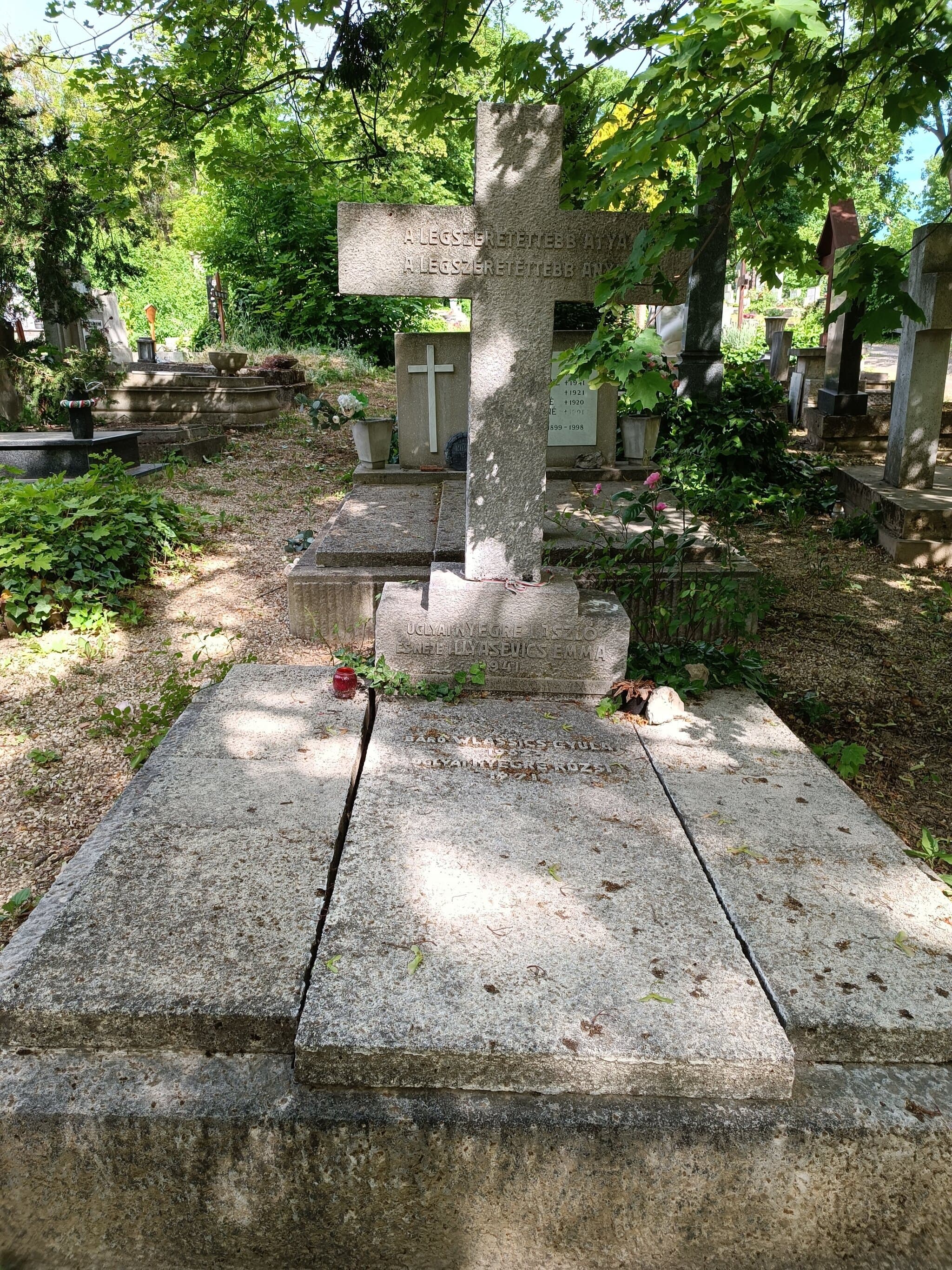 zalánkeméni báró Wlassics Gyula ifj. sírja