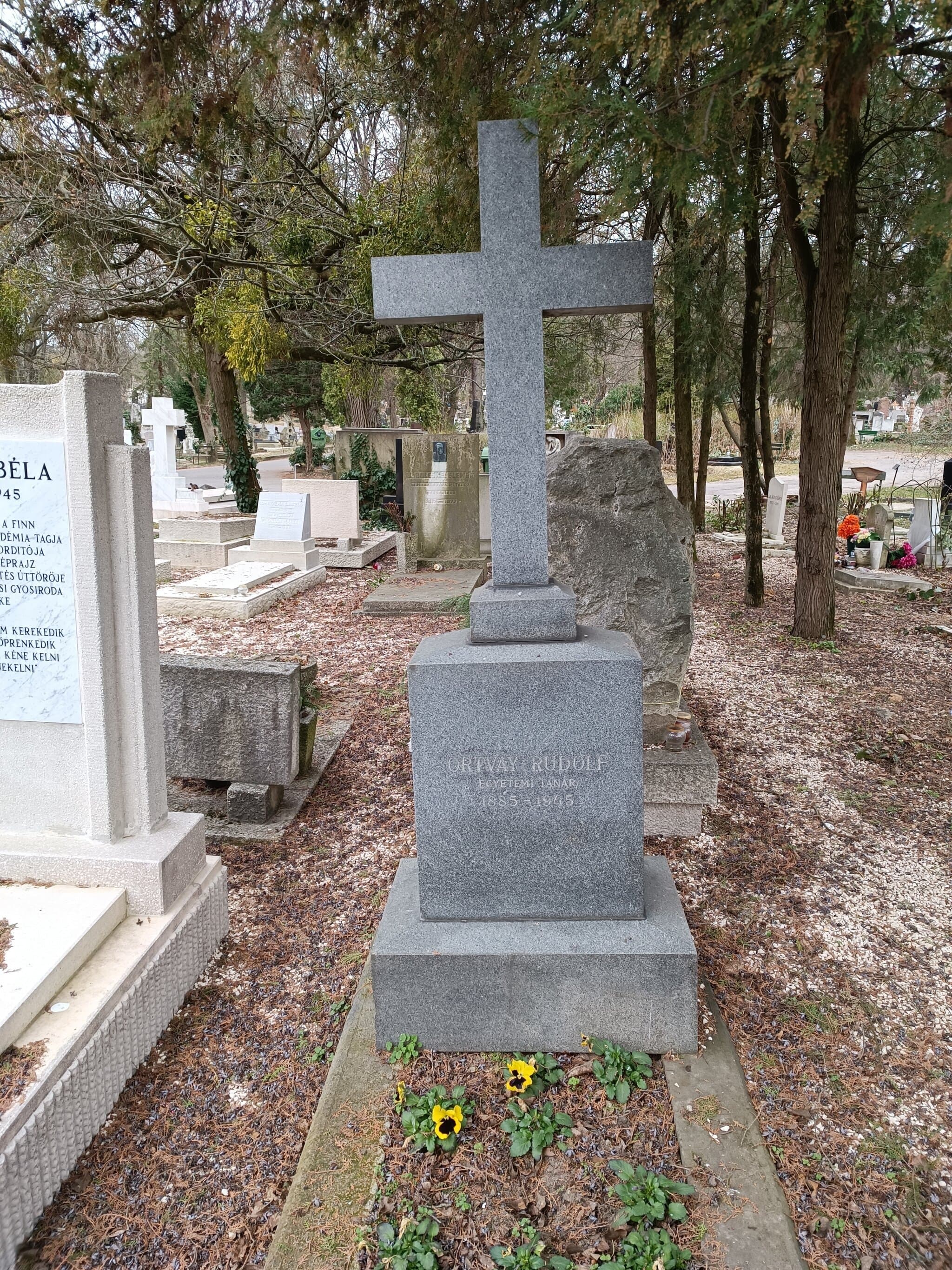 Ortvay Rudolf sírja