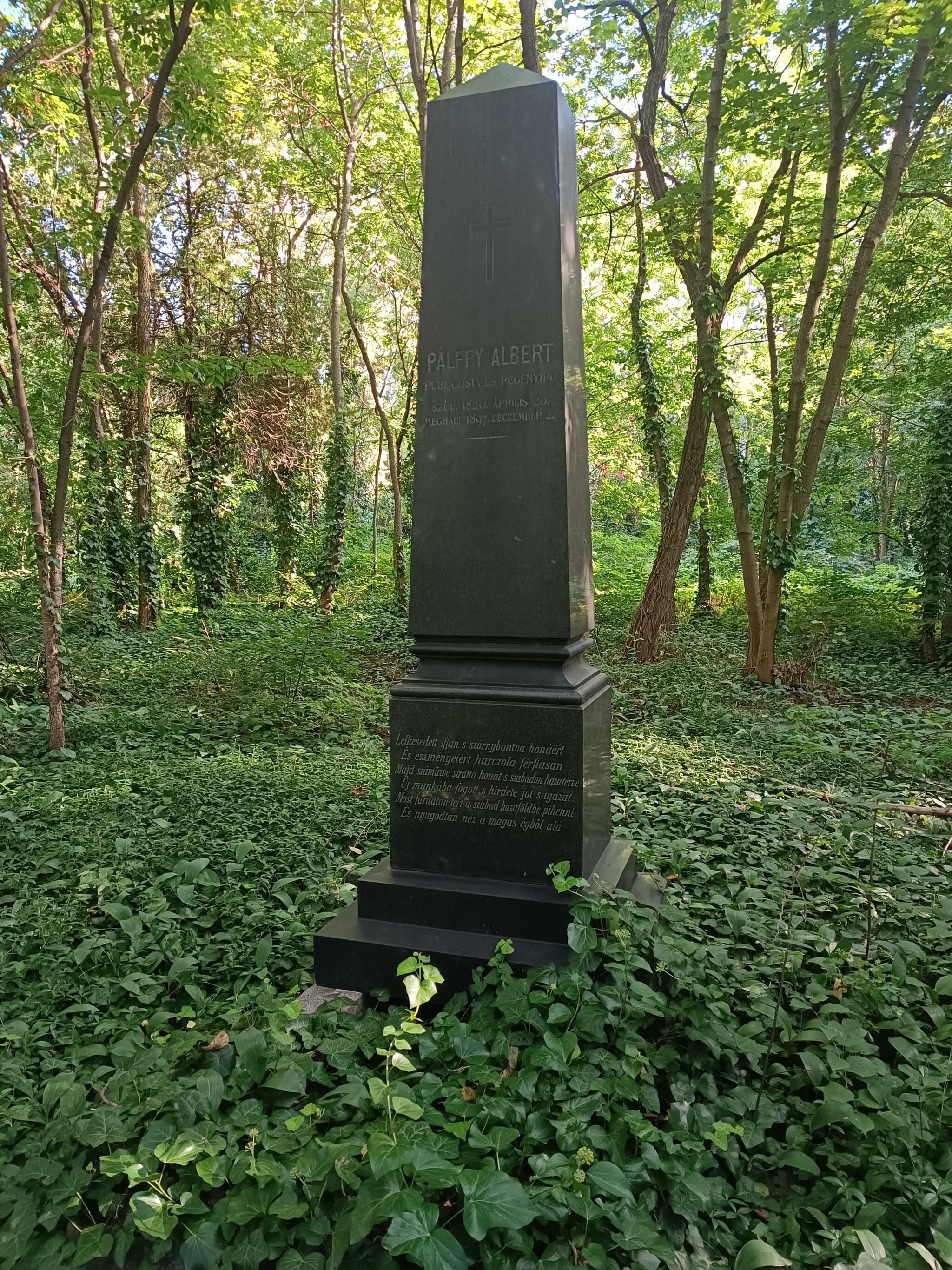 Pálffy Albert sírja