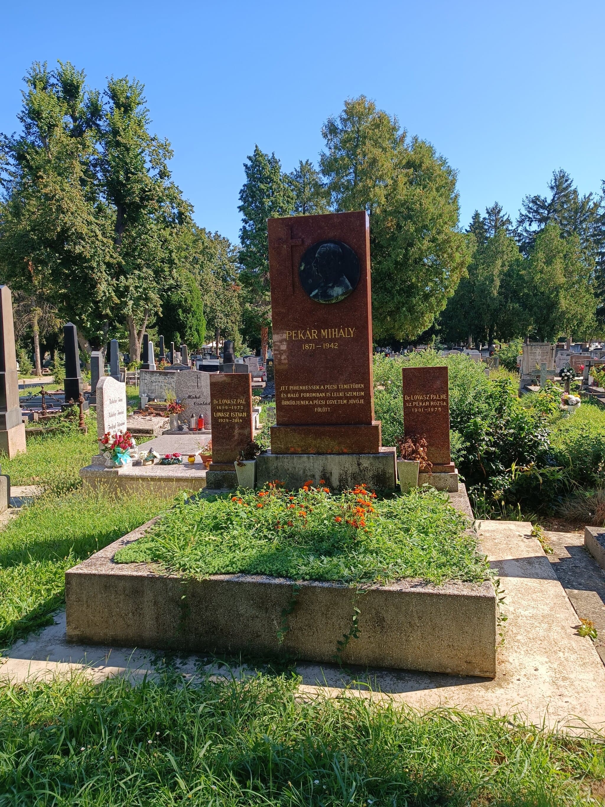 Pekár Mihály sírja