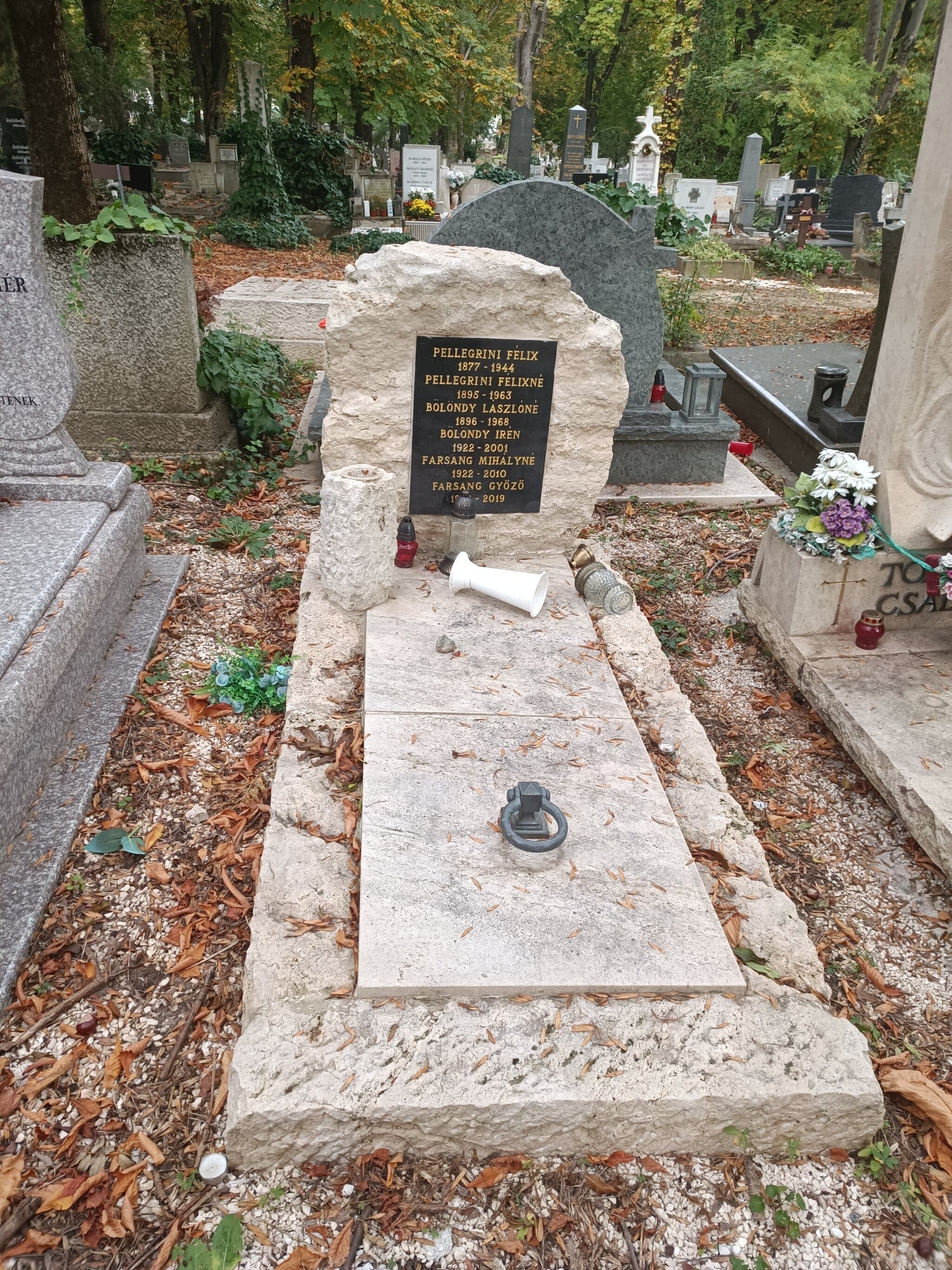 Pellegrini Félix sírja