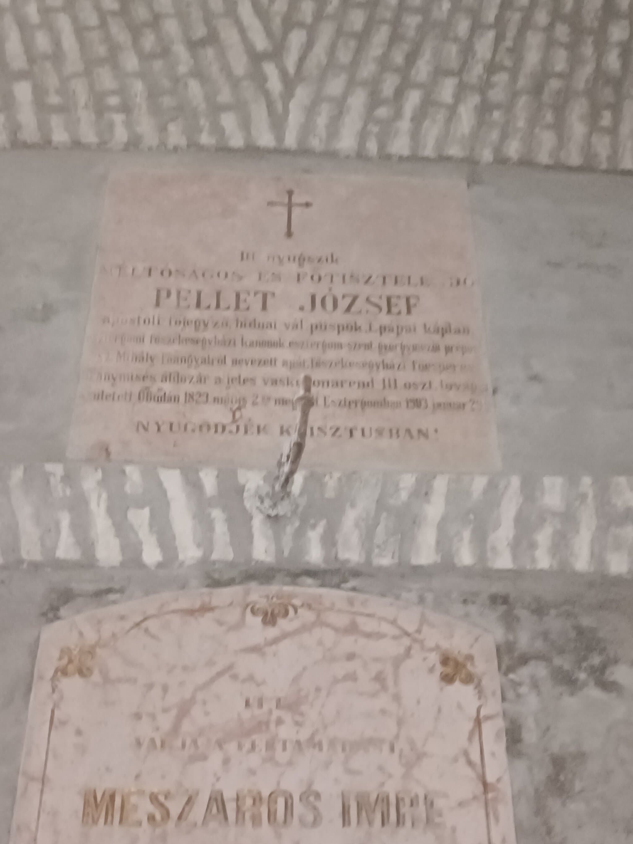 Pellet József sírja