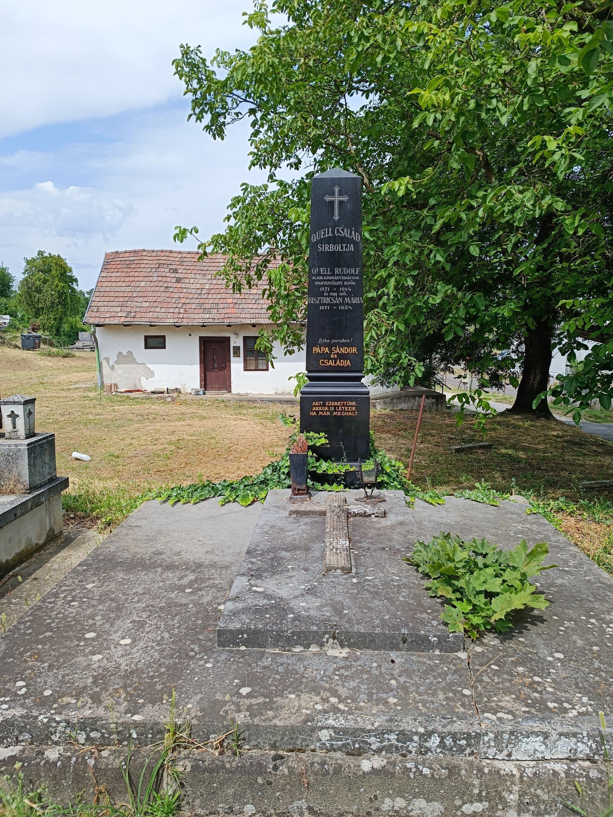 Quell Rudolf sírja