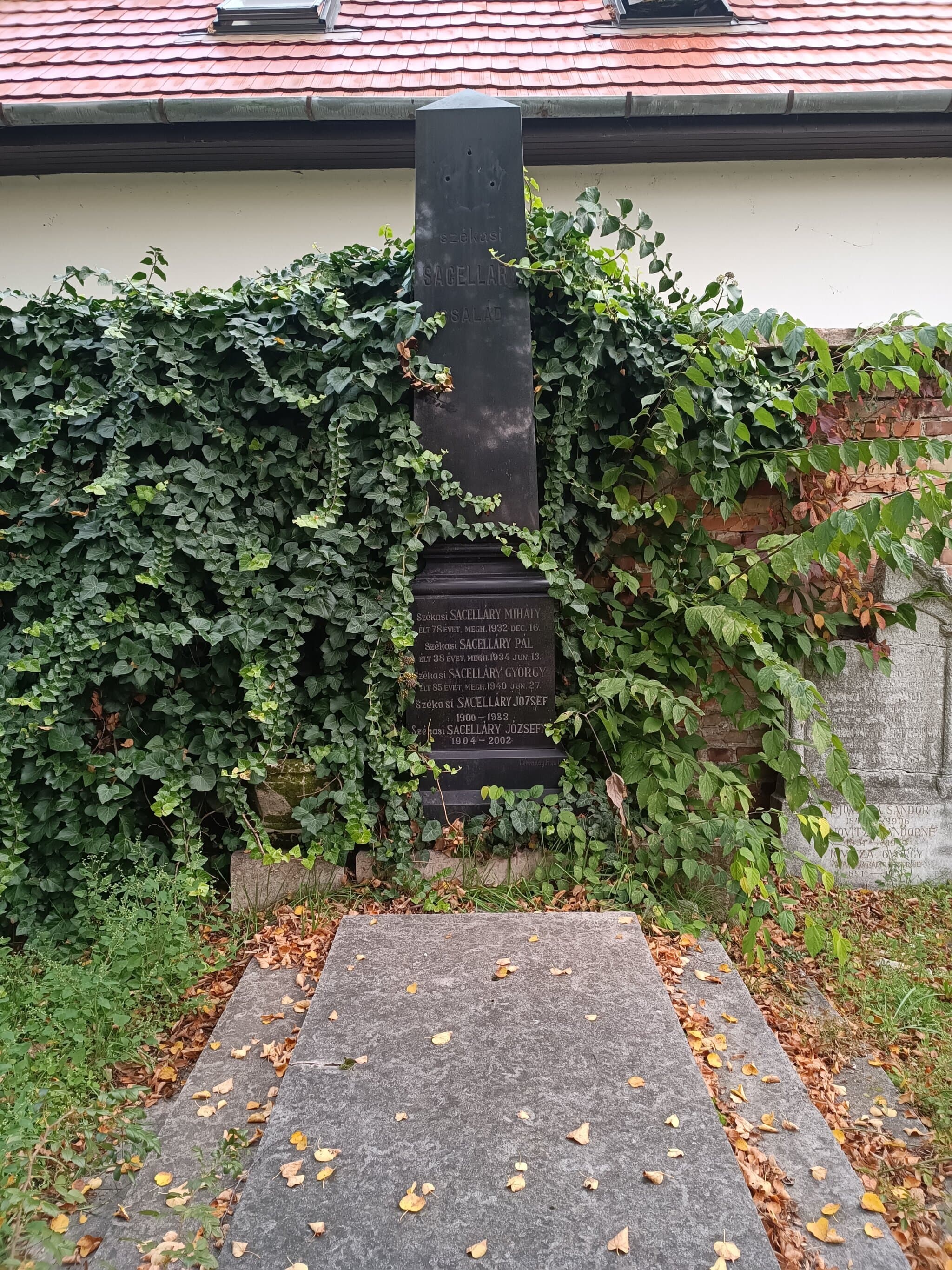 székási Sacelláry György sírja