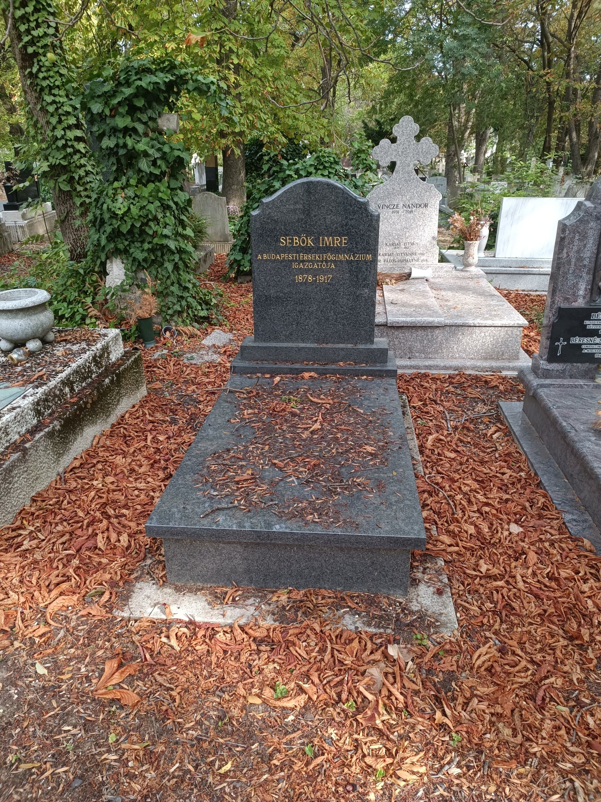 Sebők Imre sírja