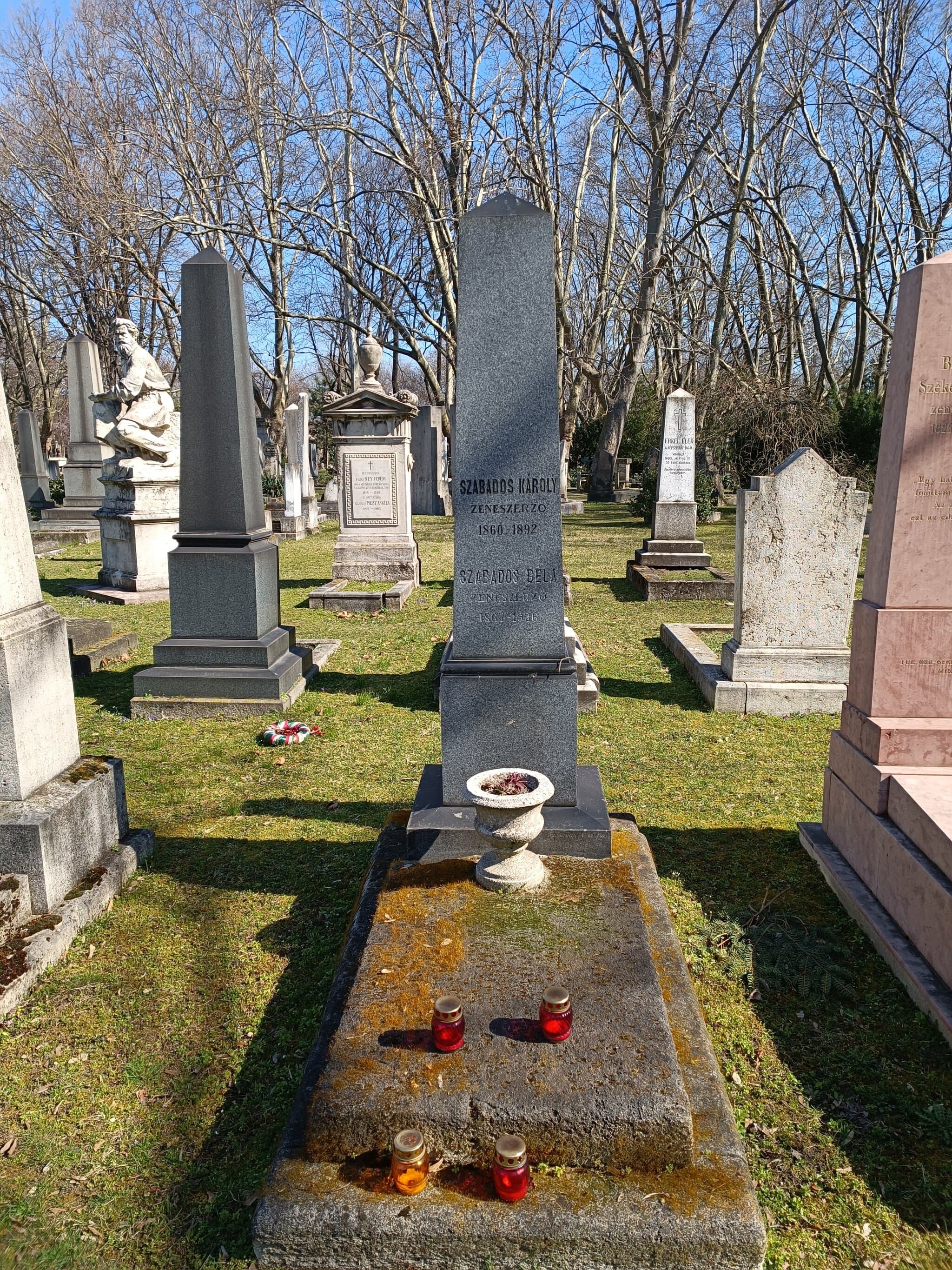 Szabados Béla sírja