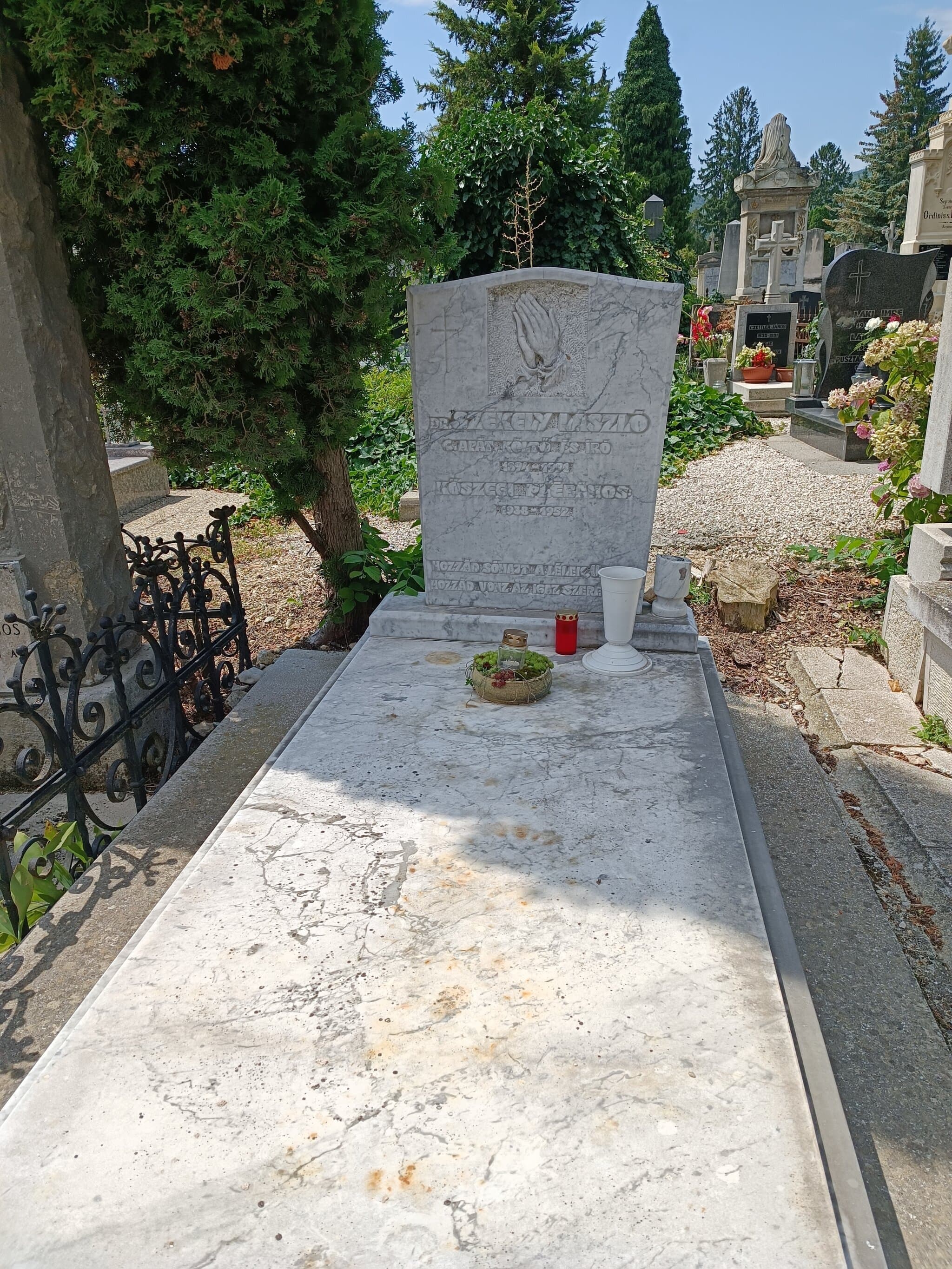Székely László sírja