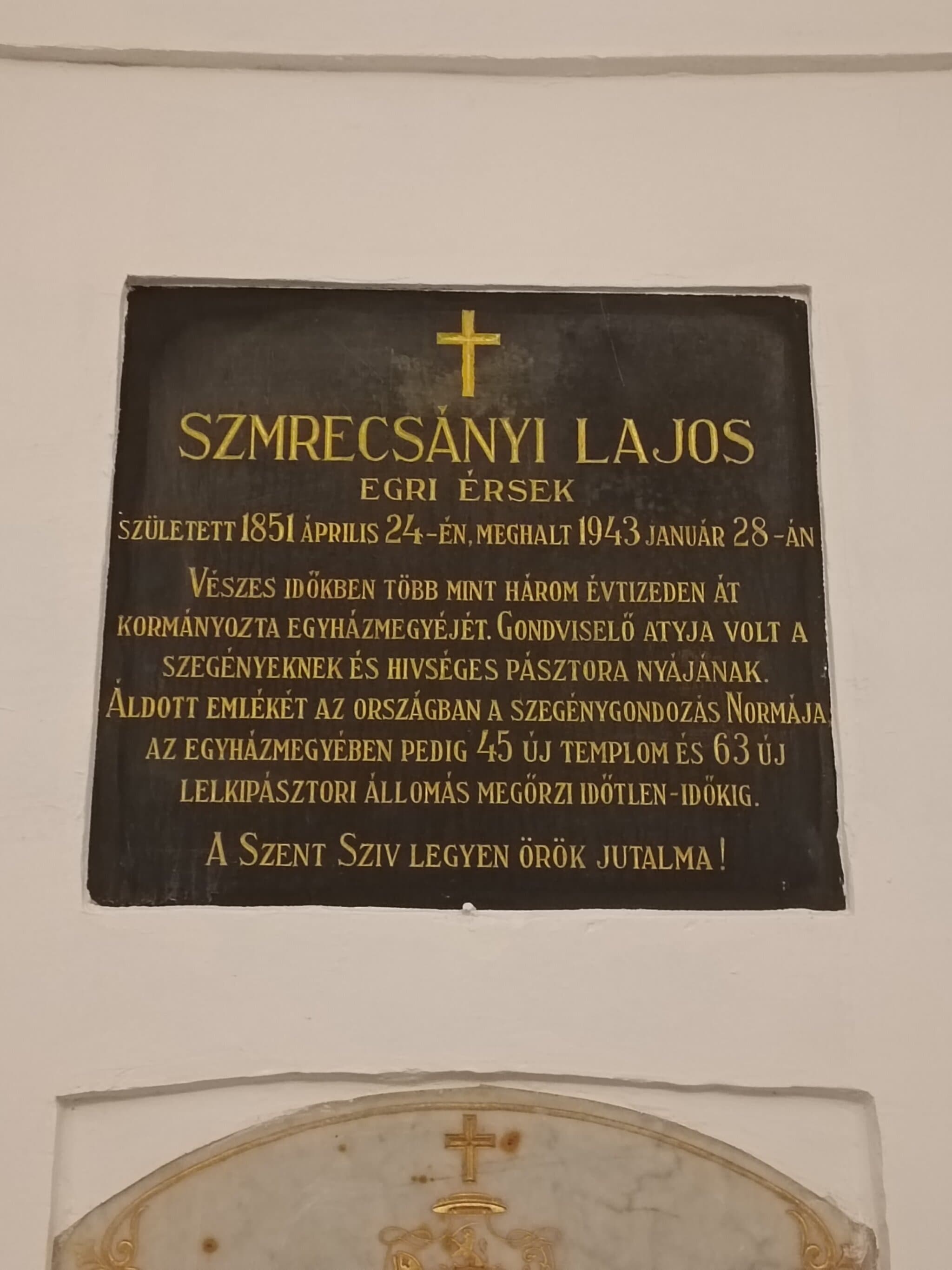 szmrecsányi Szmrecsányi Lajos sírja