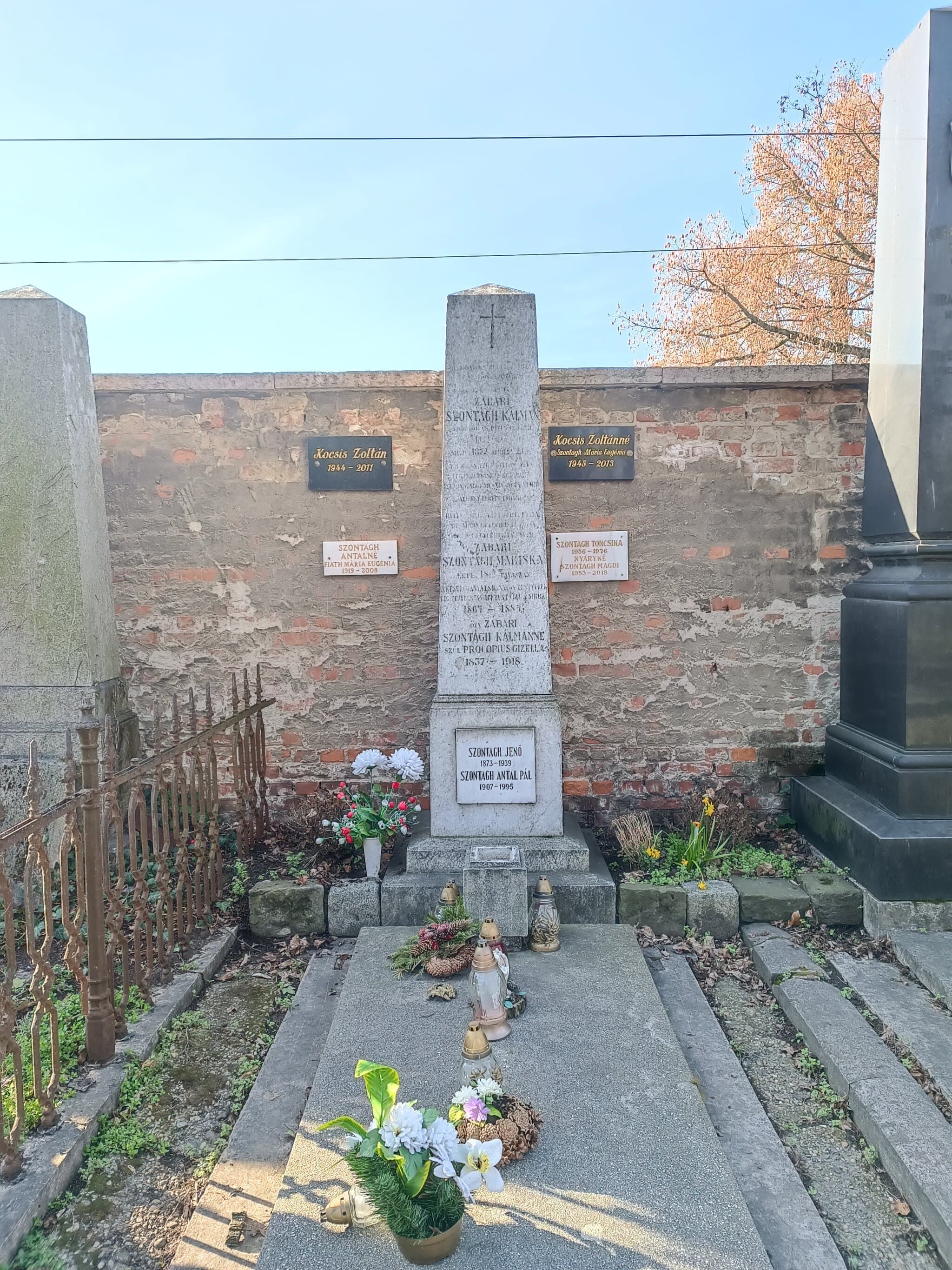 iglói Szontagh Jenő sírja