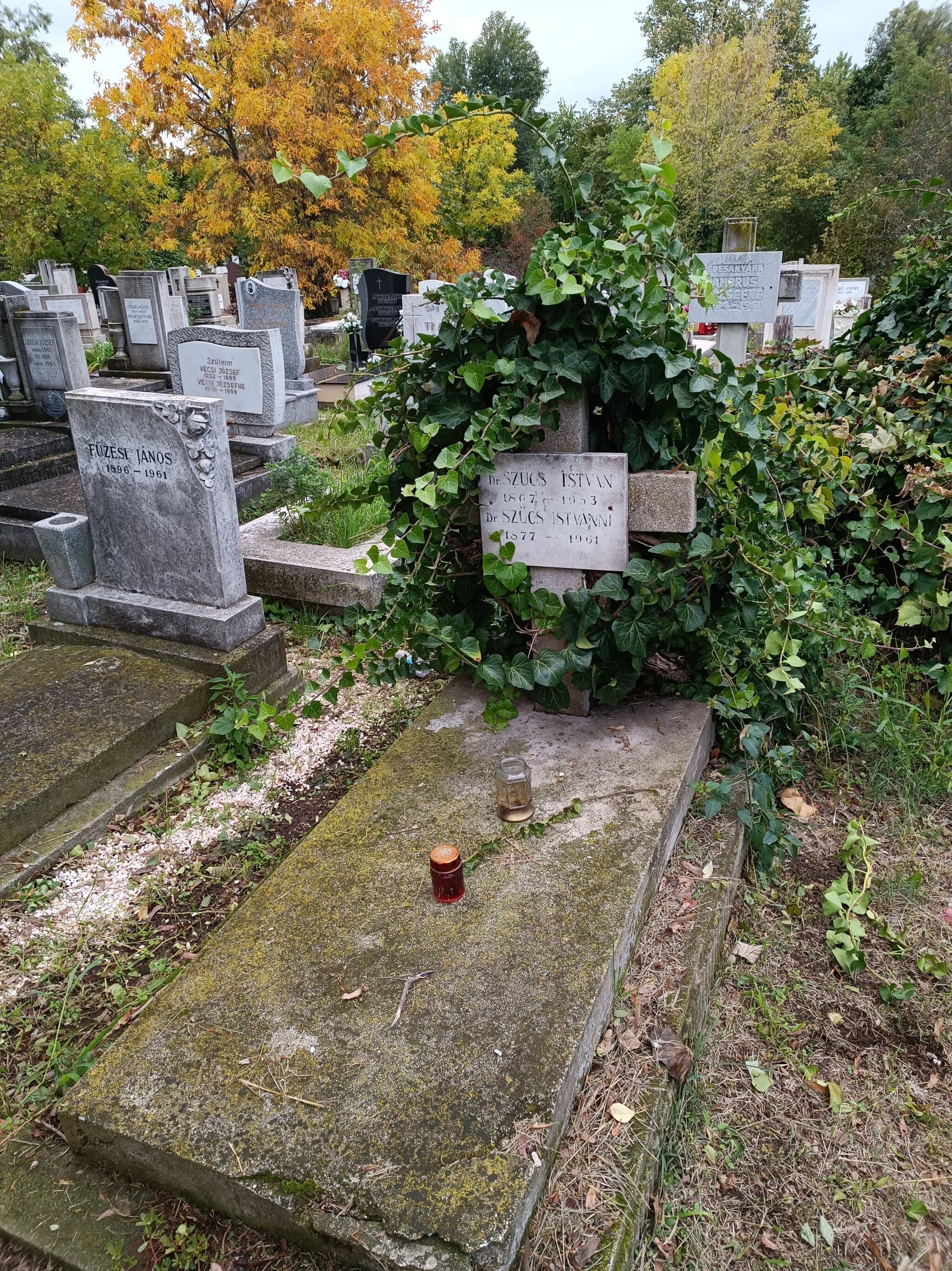 Szücs István sírja