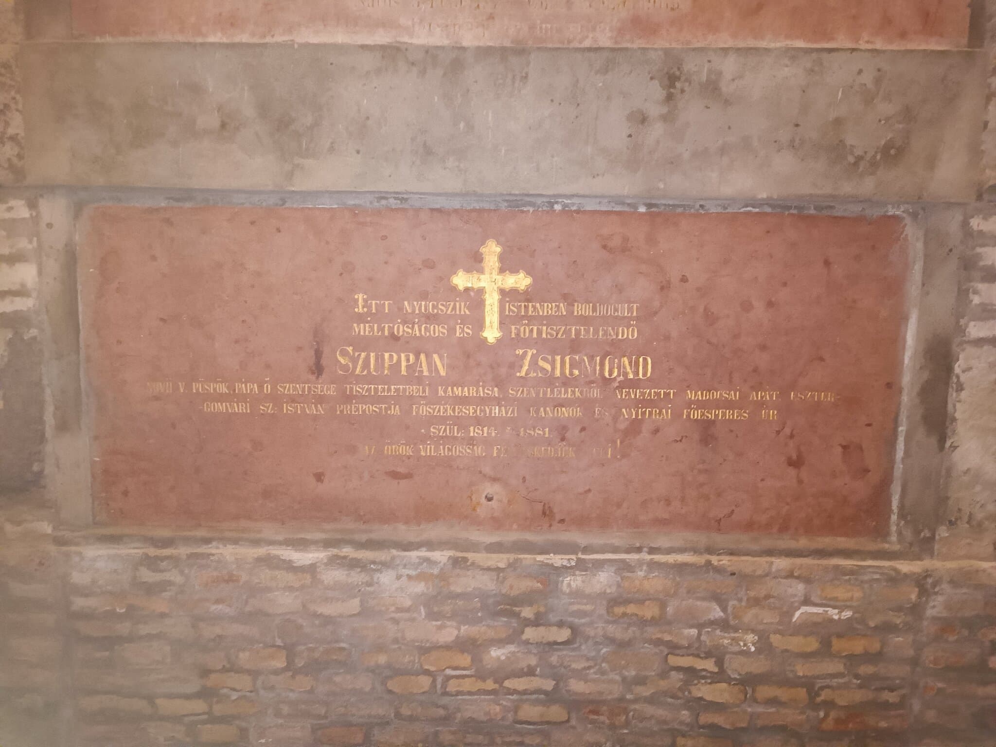 Szuppan Zsigmond sírja