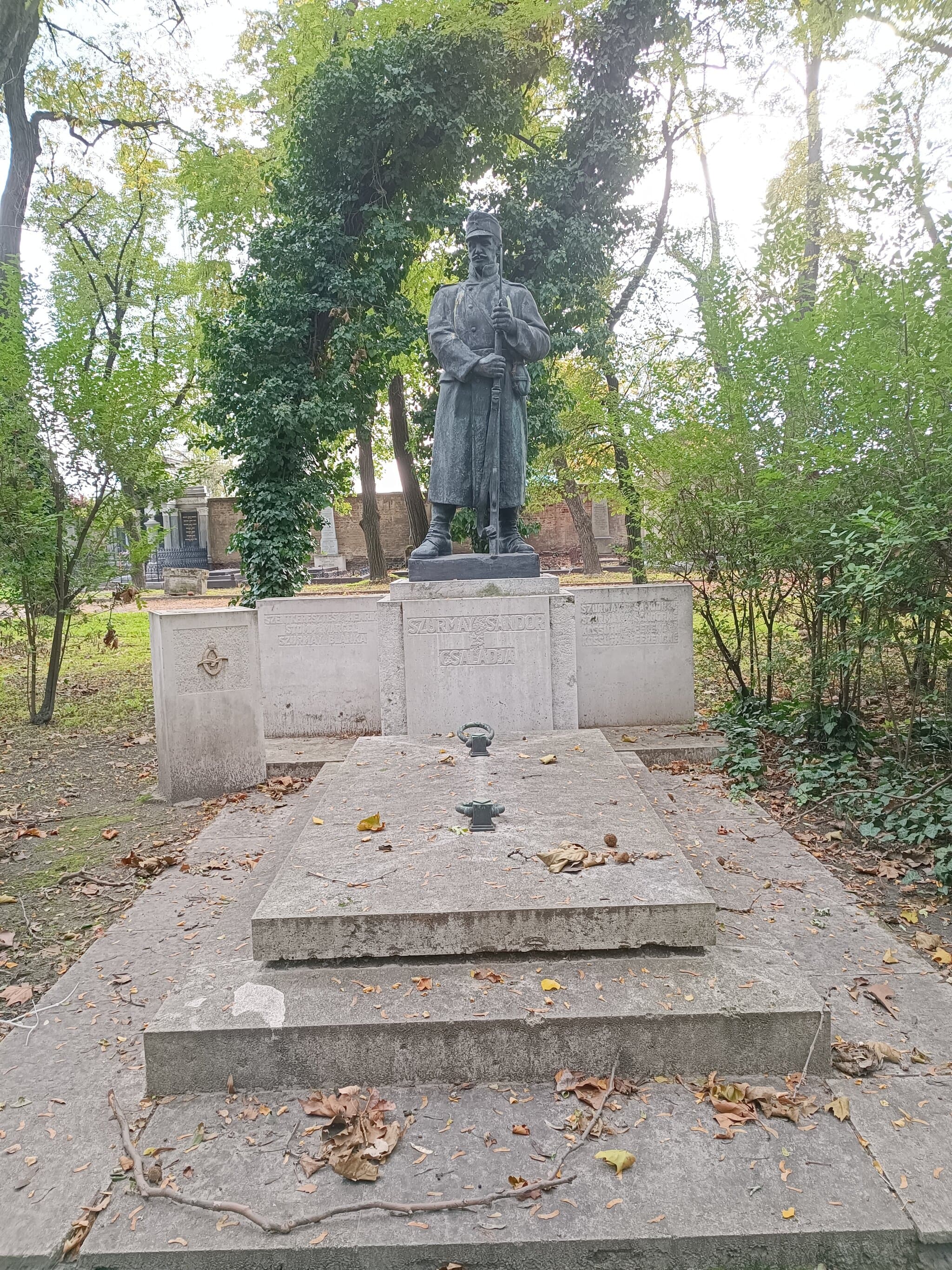 gróf Stomm Marcell sírja