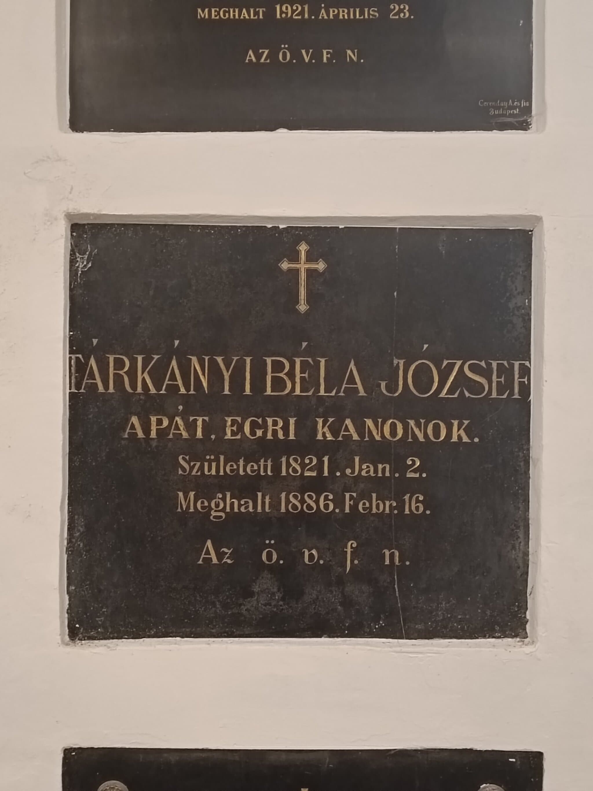 Tárkányi Béla sírja