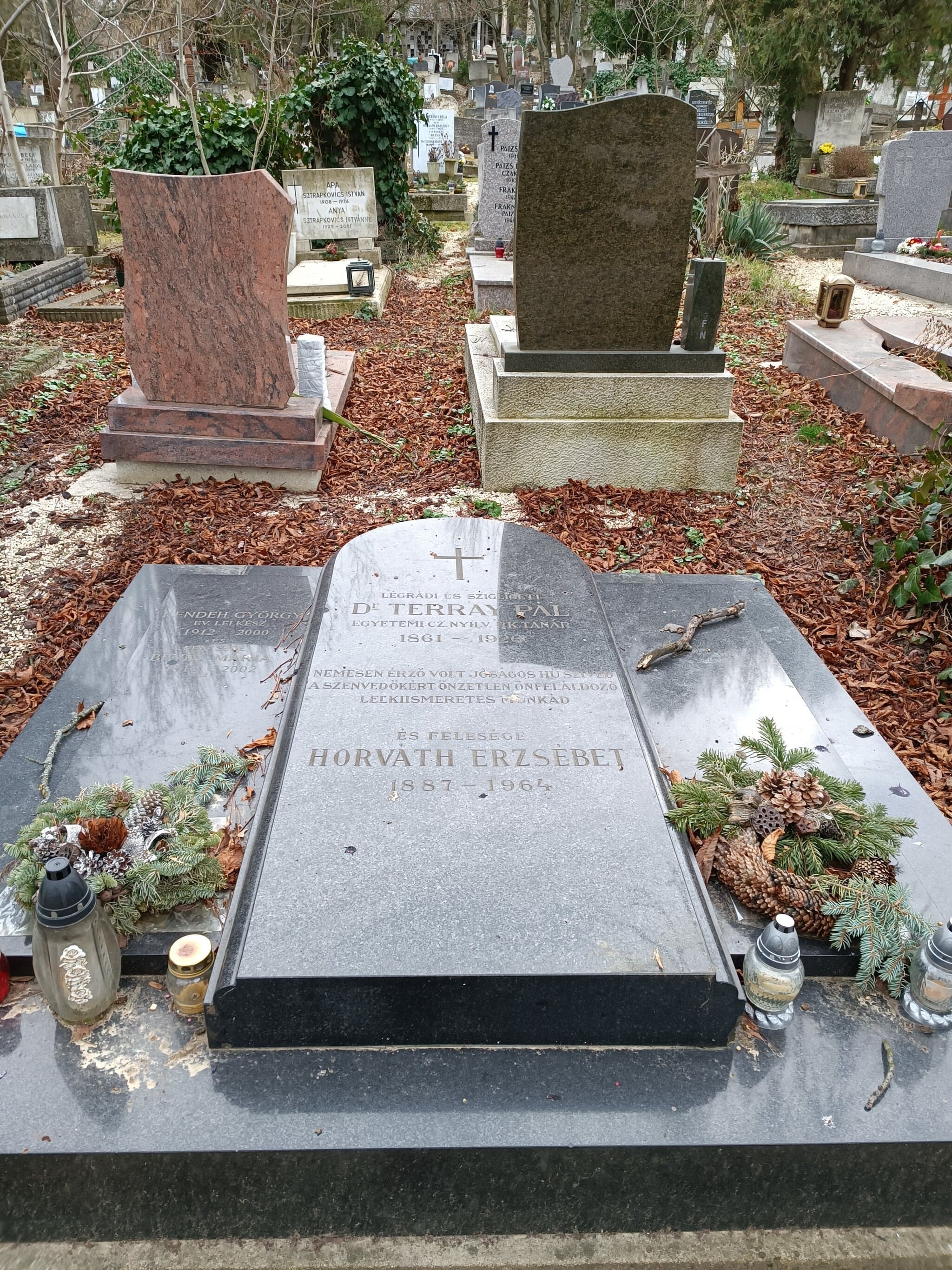 légrádi és szigligeti Terray Pál sírja