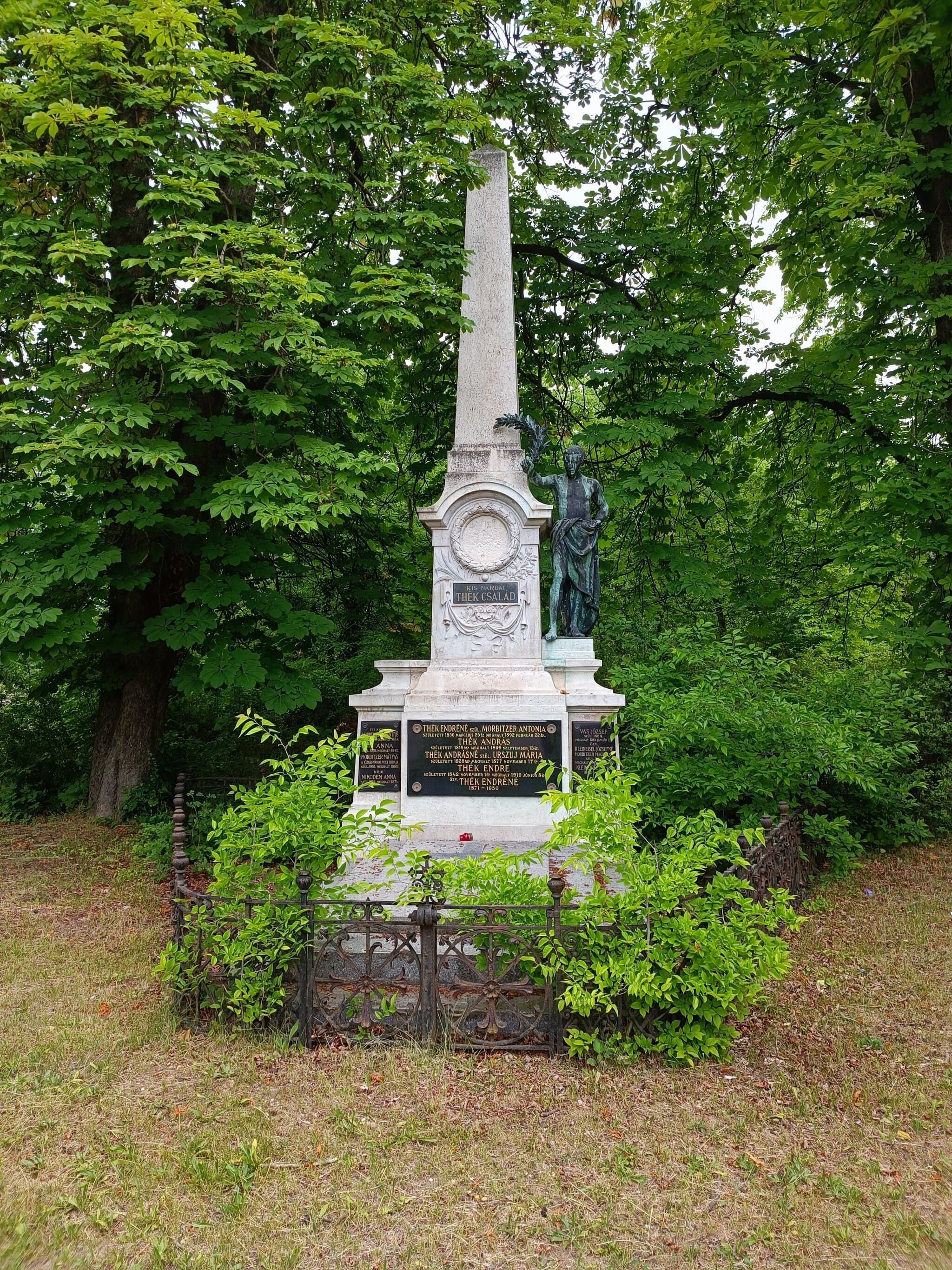 Thék Endre sírja