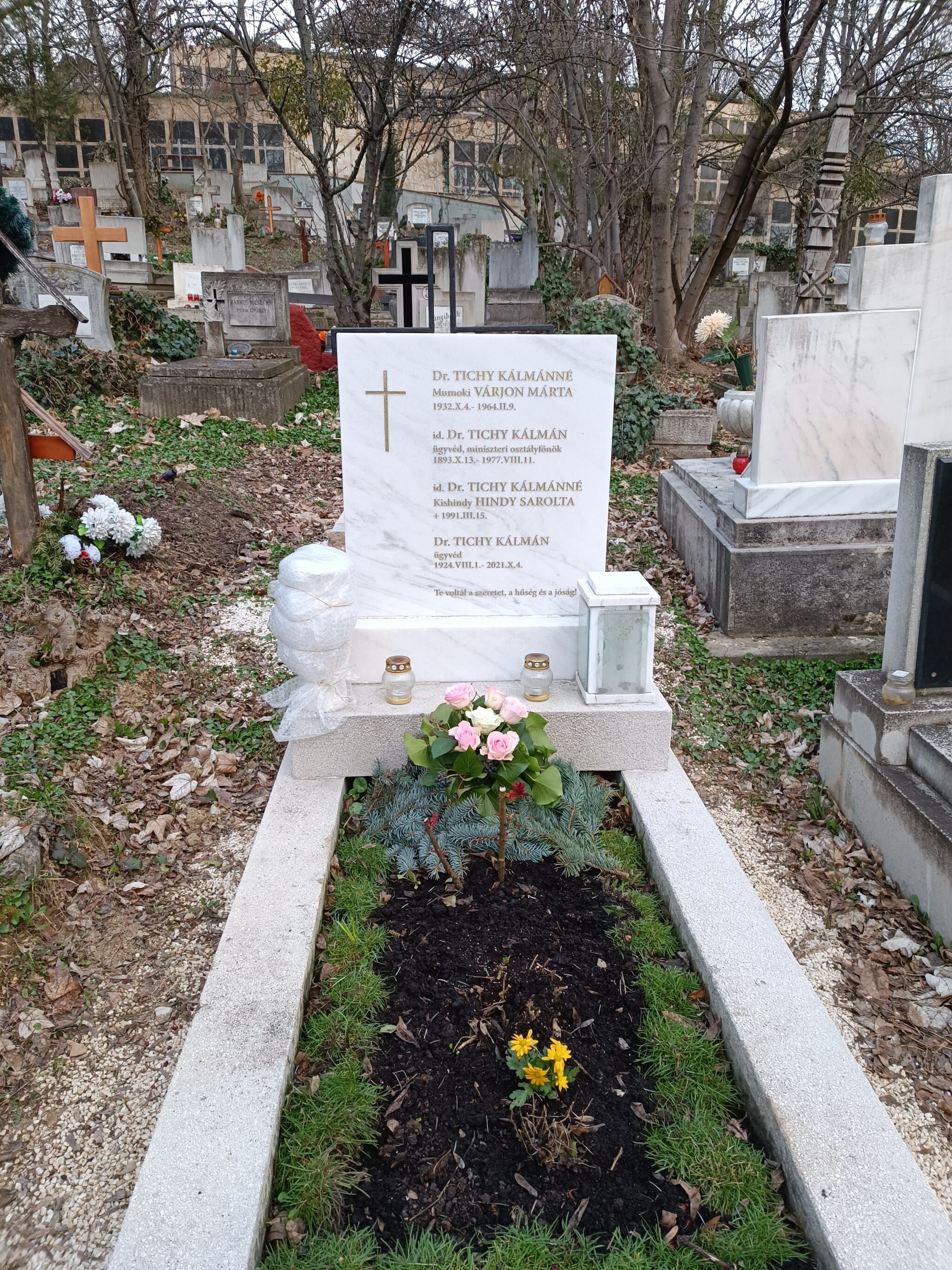 Tichy Kálmán sírja