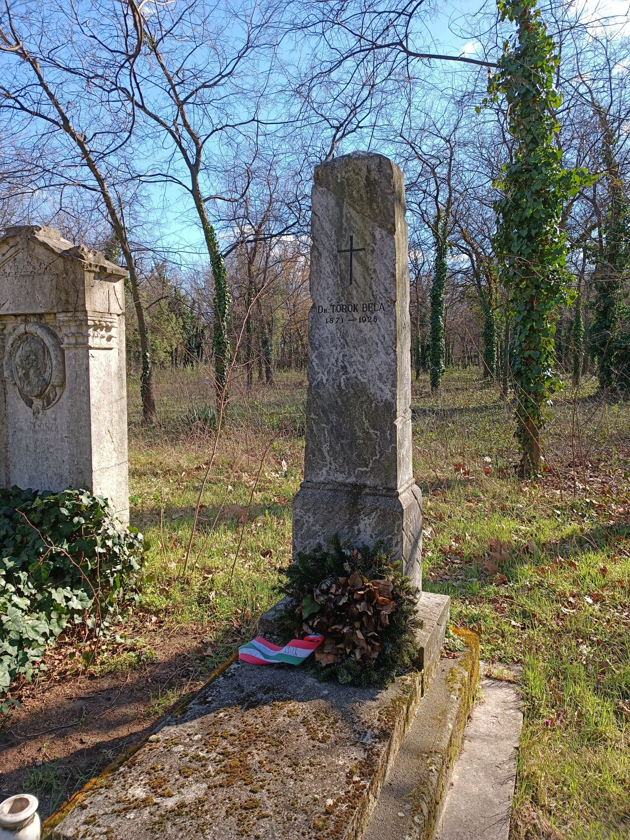 Török Béla 1871 sírja
