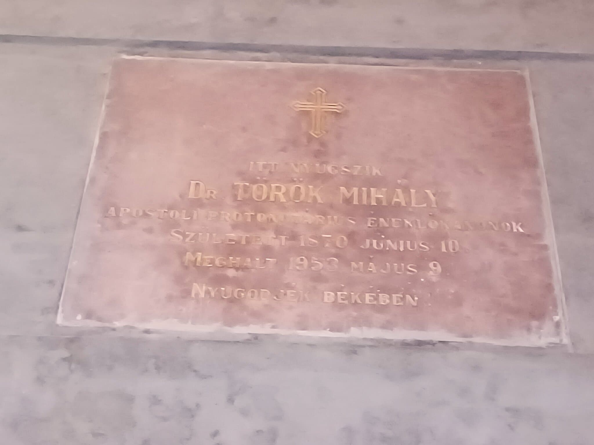Török Mihály sírja