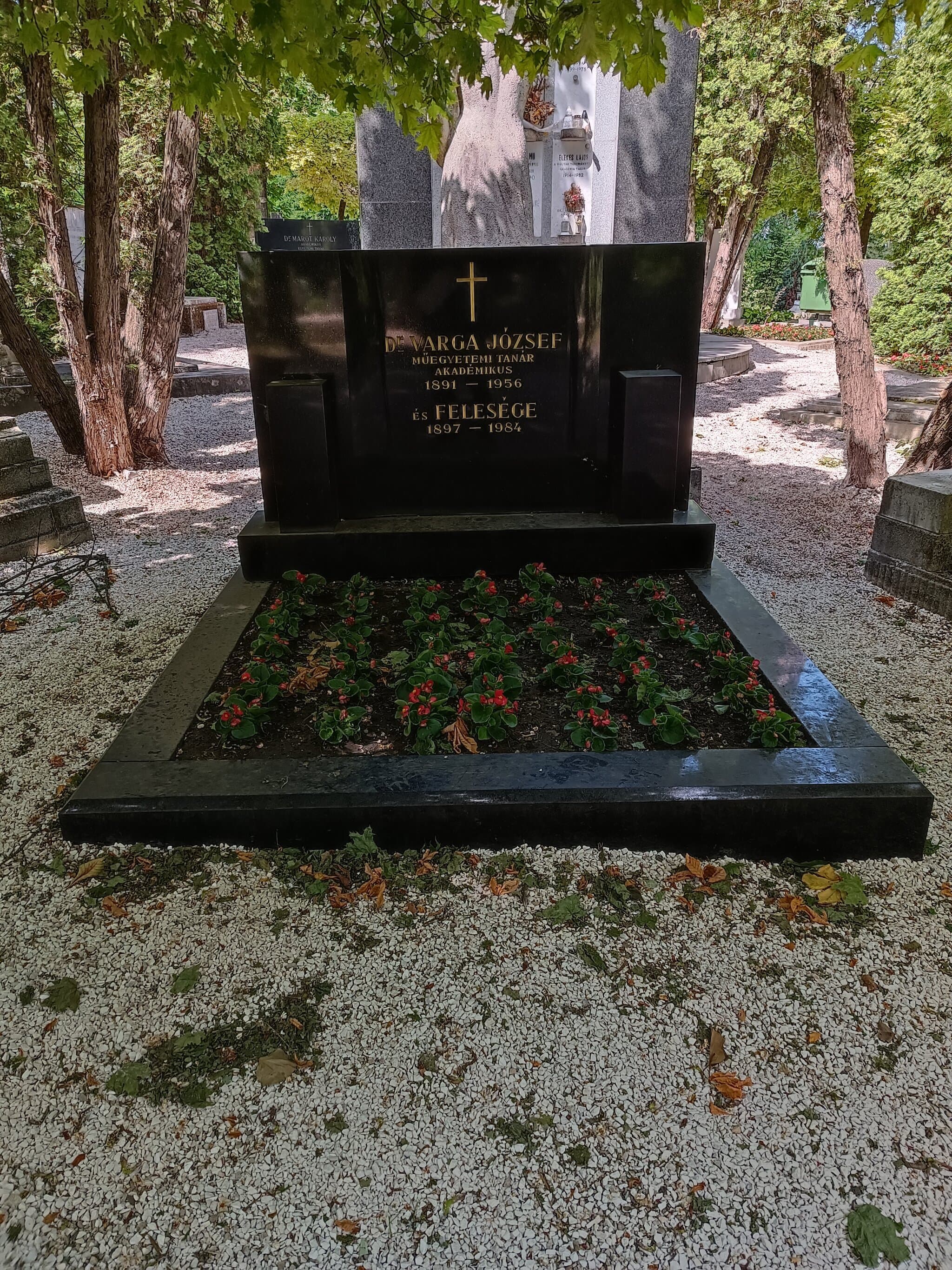 Varga József sírja
