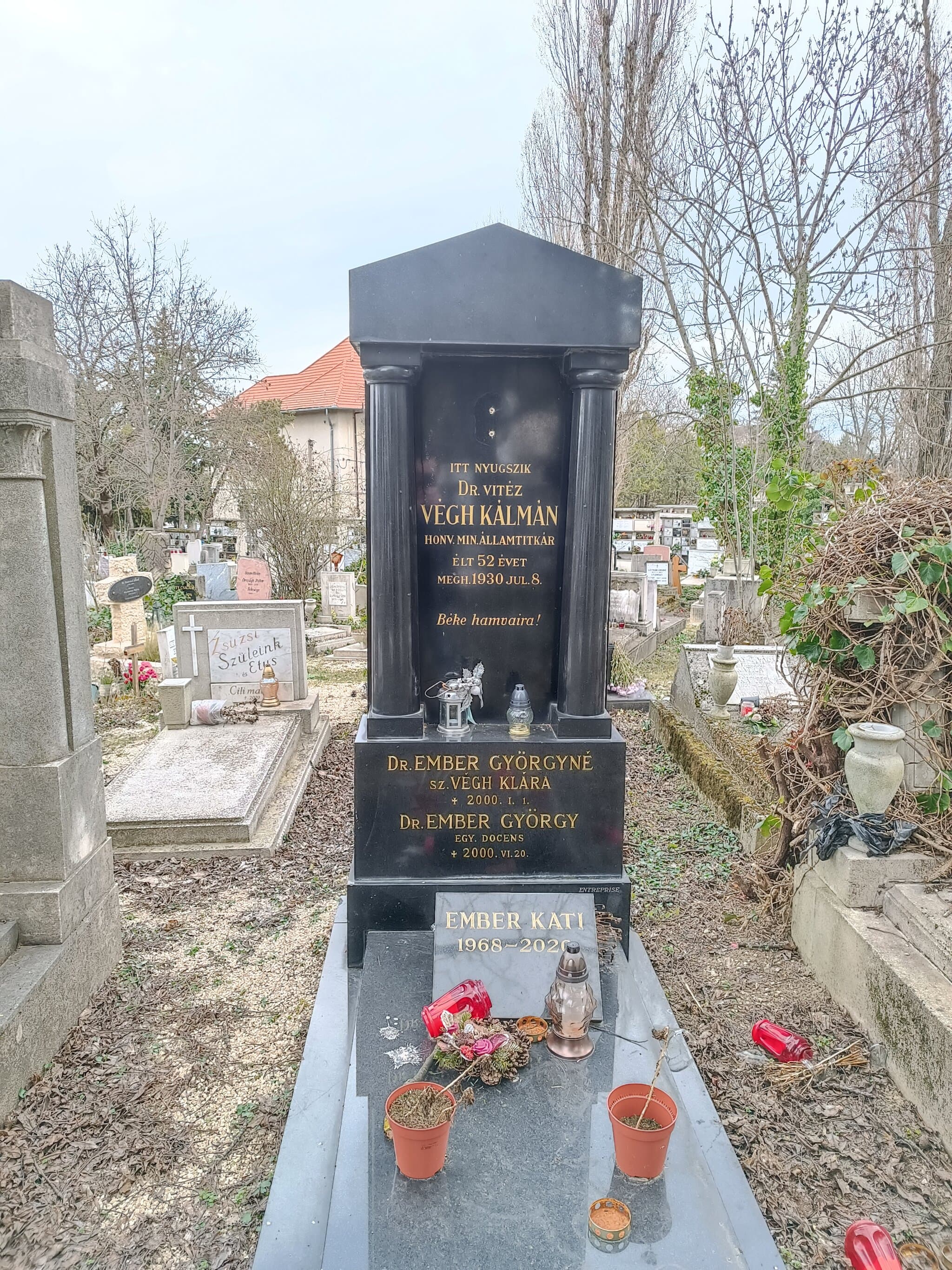 Végh Kálmán sírja