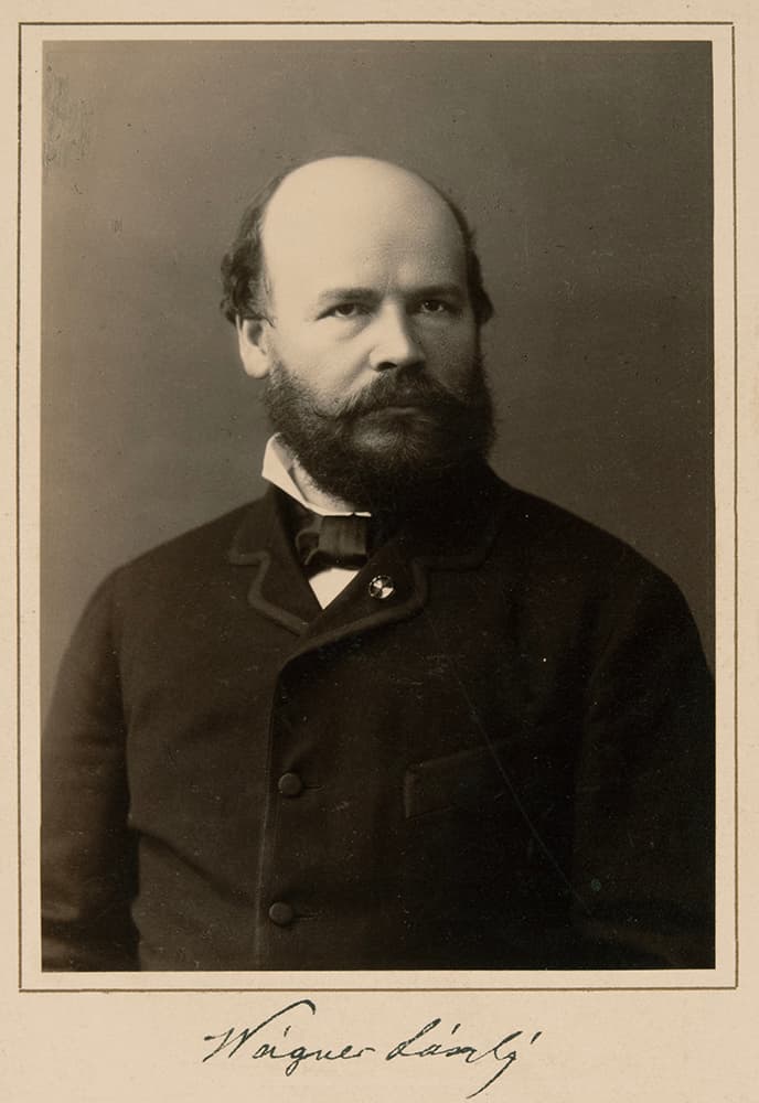 Wágner László portréja
