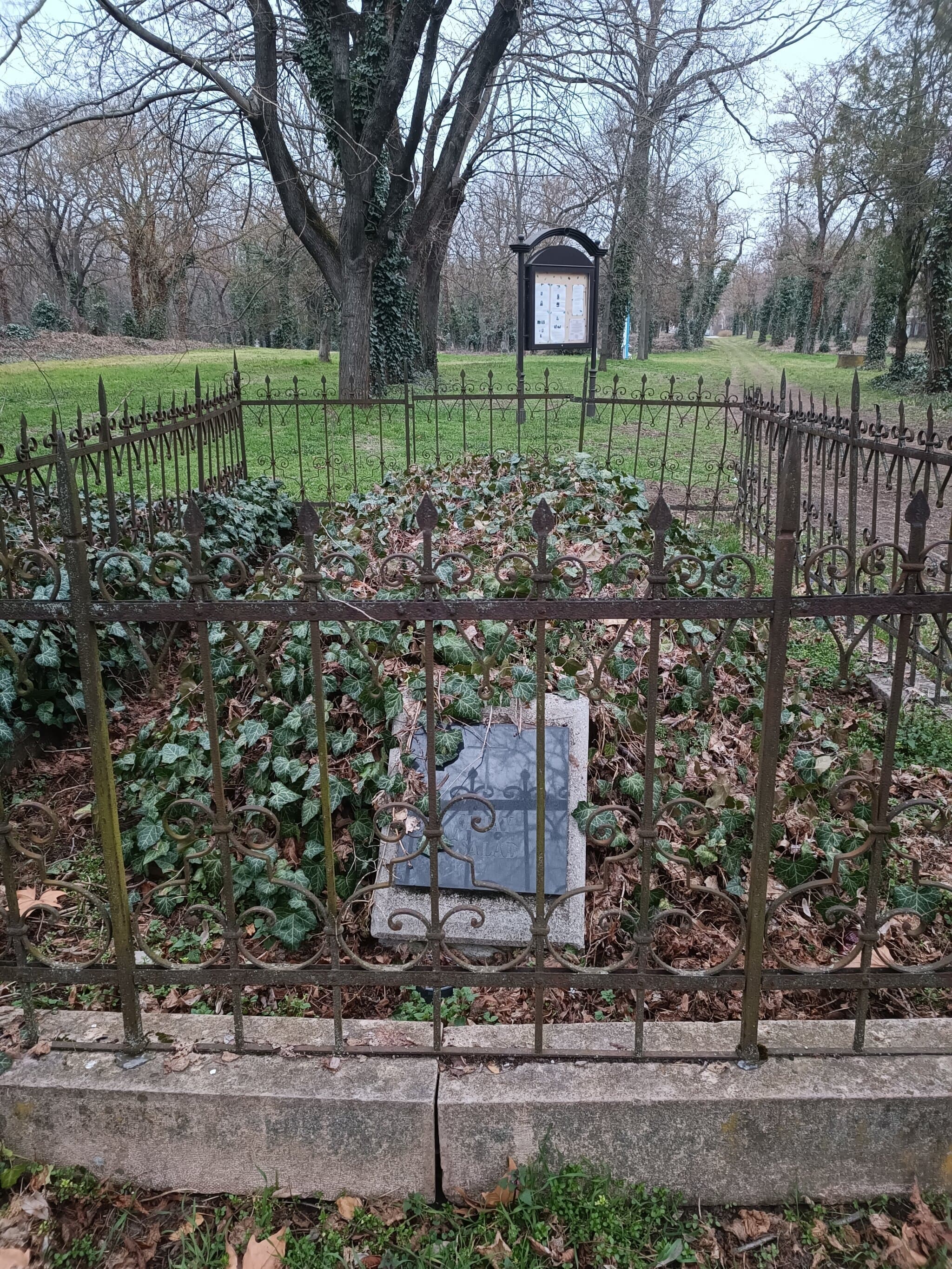 Zimay Károly sírja