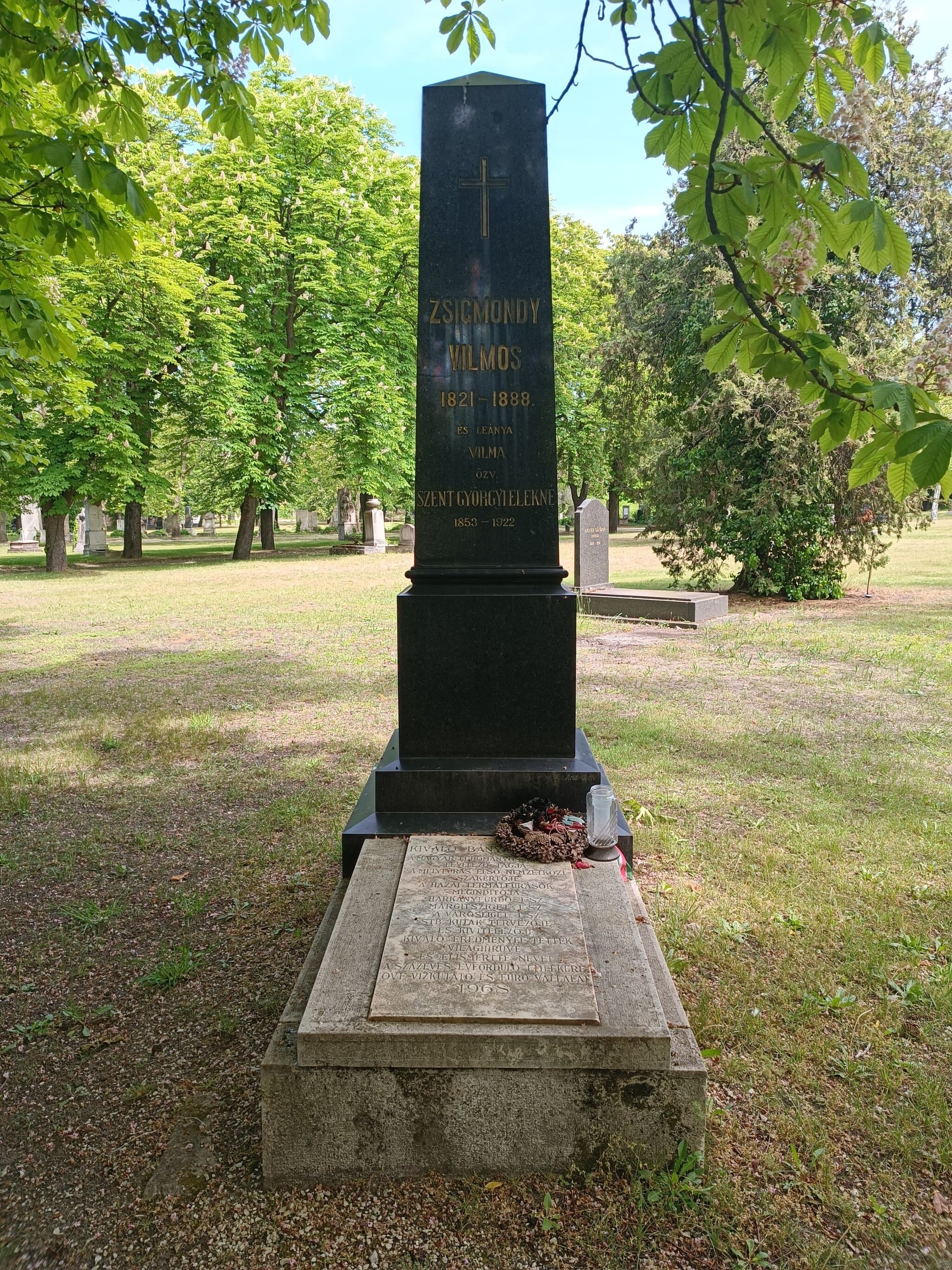 Zsigmondy Vilmos sírja