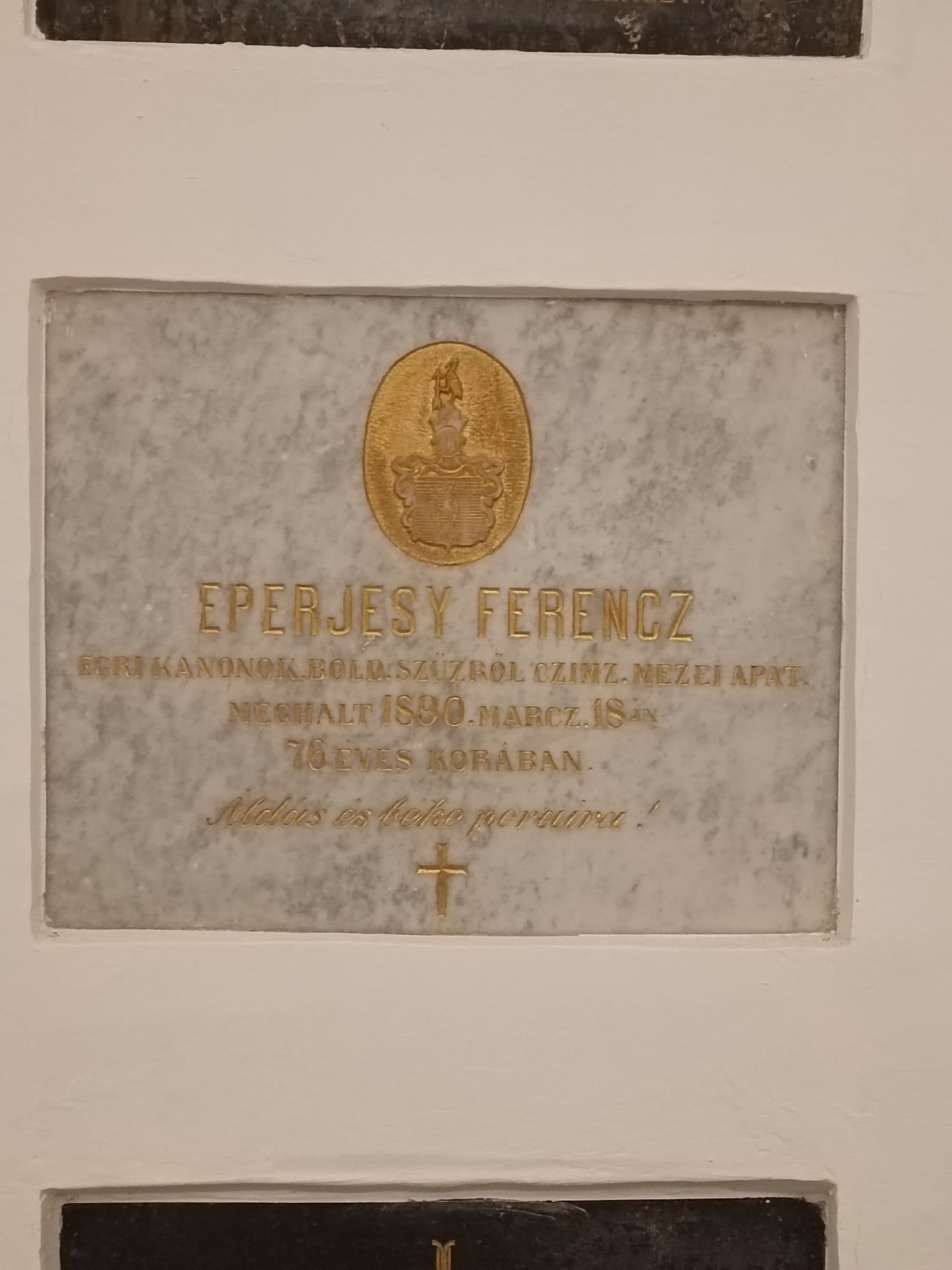 Eperjesy Ferenc sírja