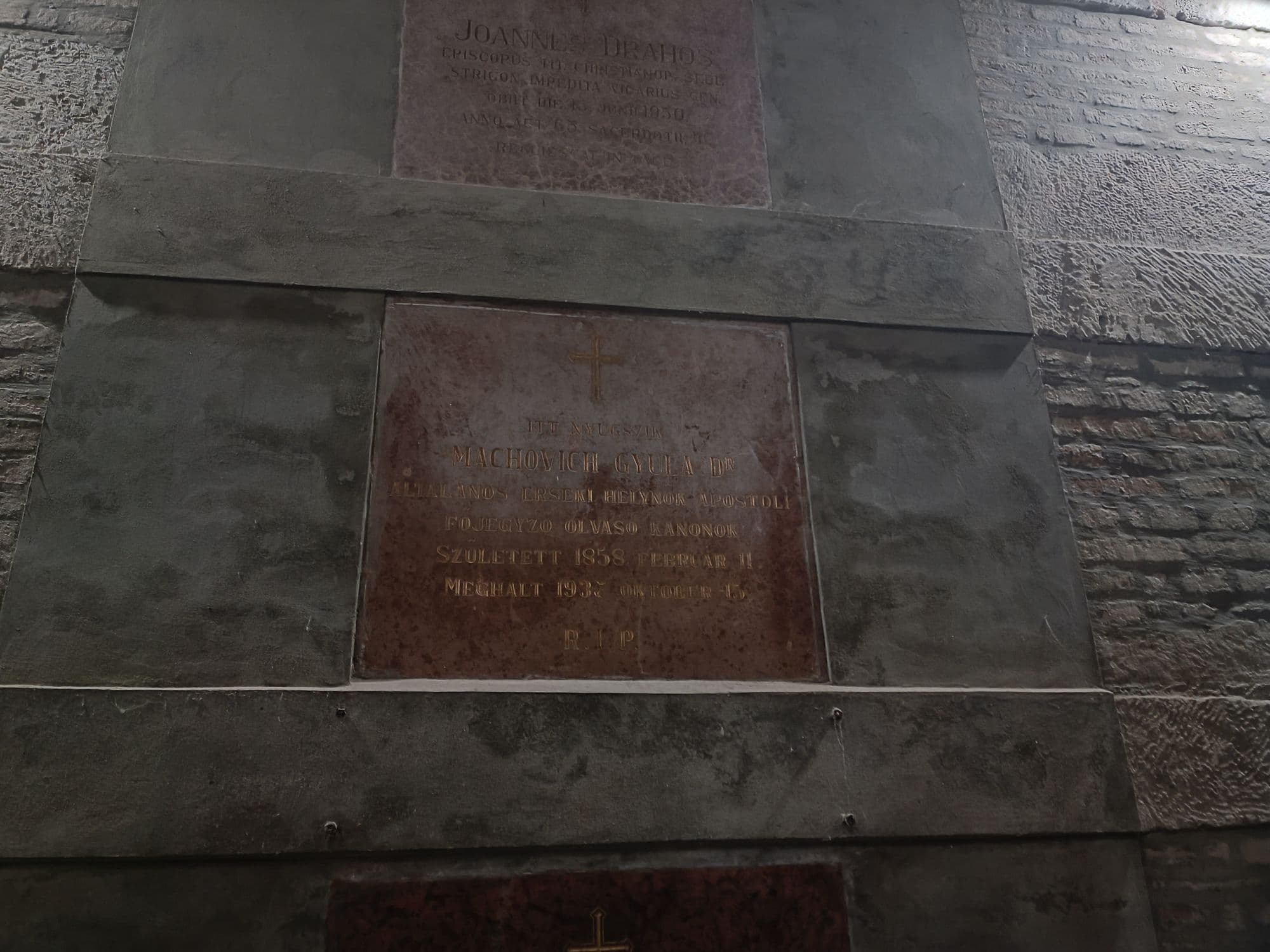 Machovich Gyula sírja