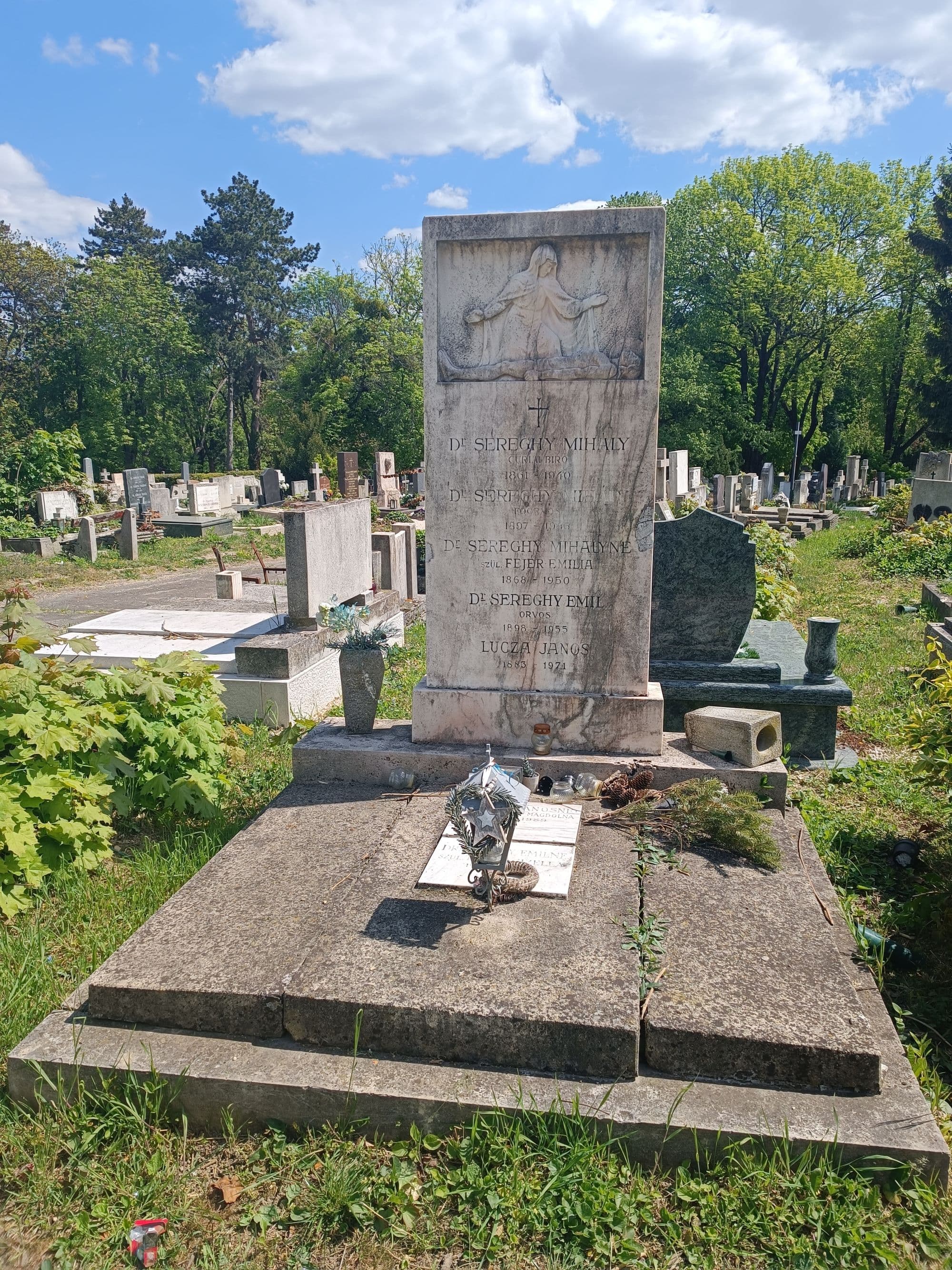 Sereghy Mihály sírja