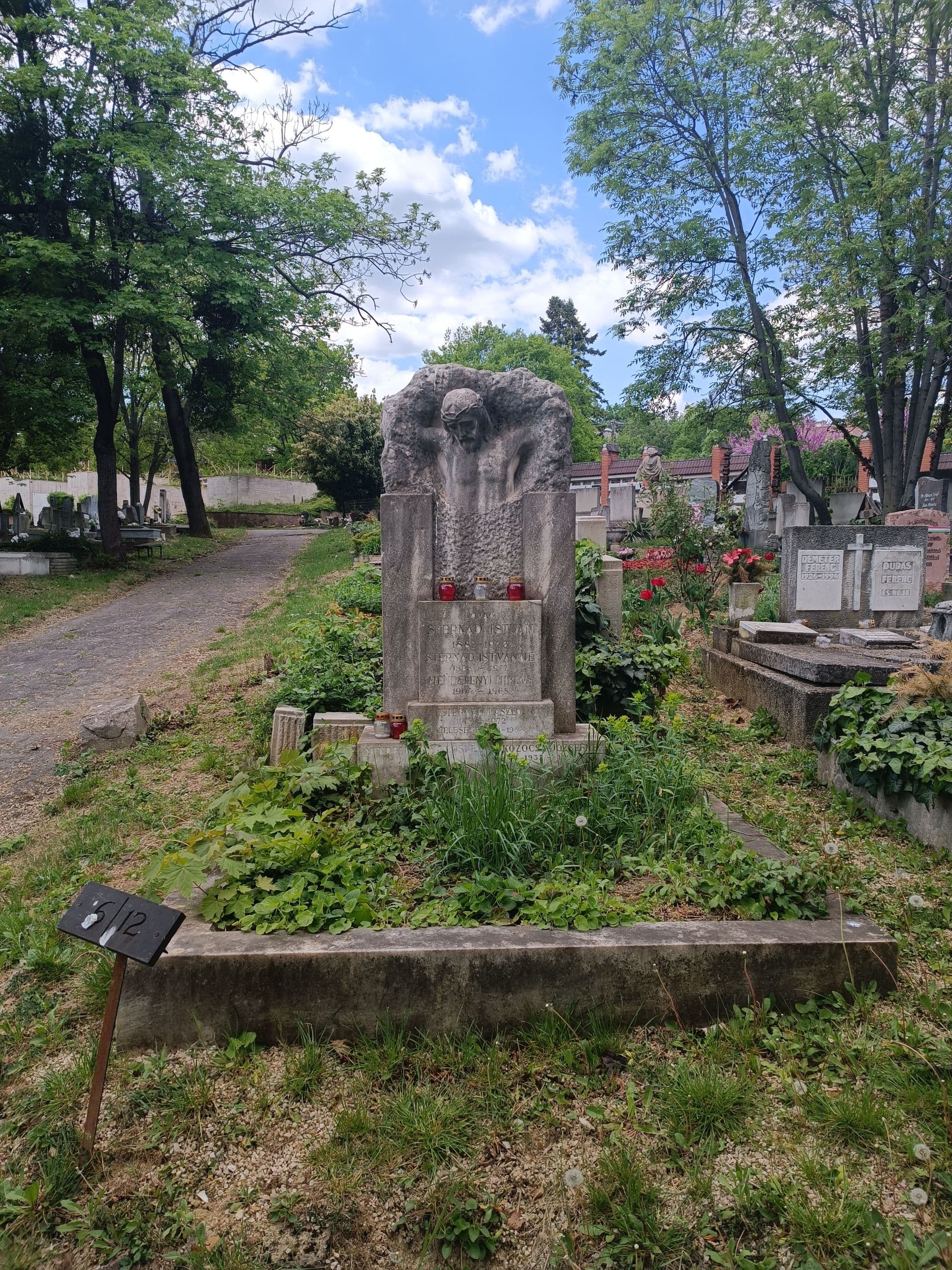 freytagi és trzischkowitzi Sternád István sírja