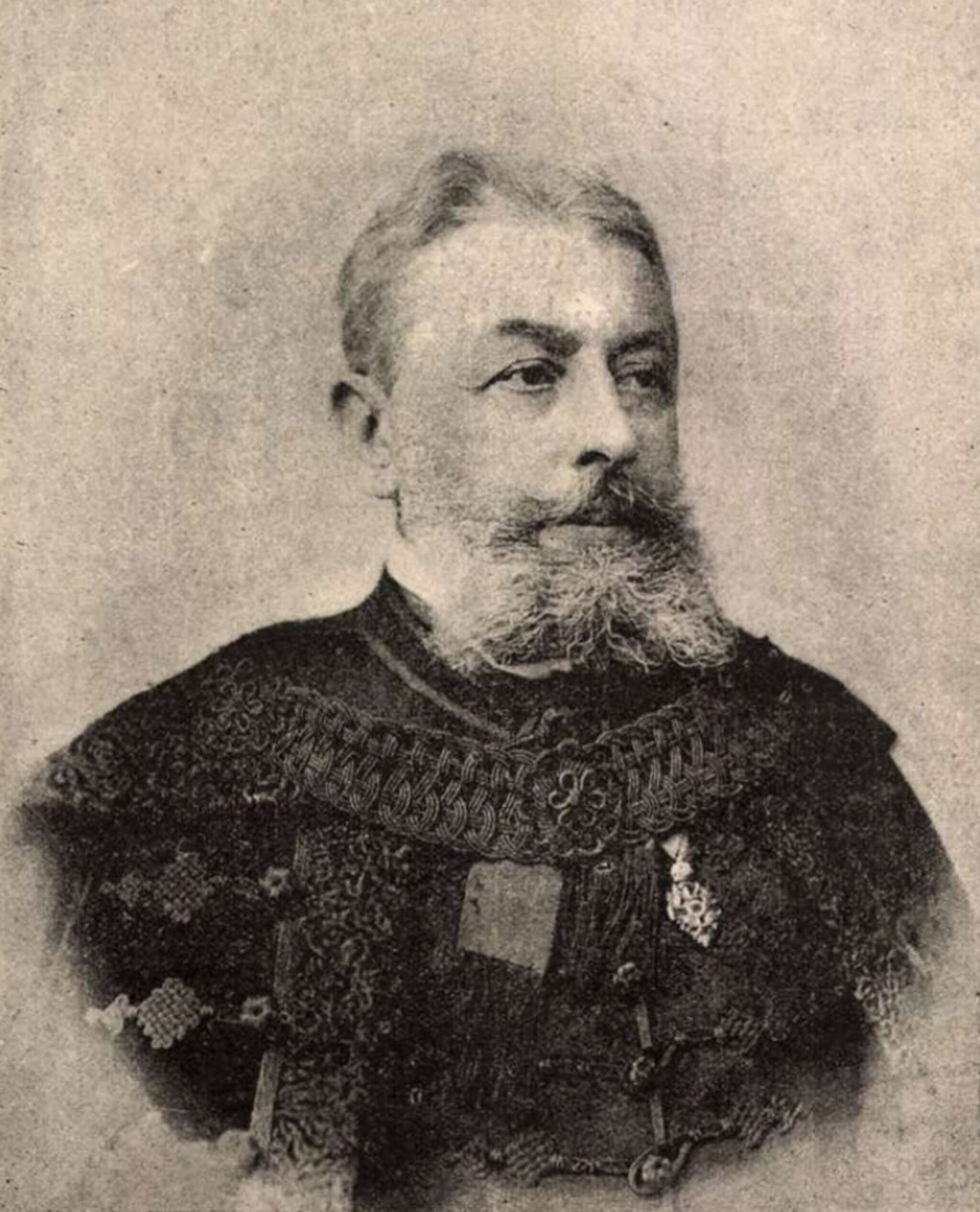 Alkér Gusztáv portréja