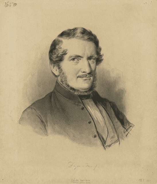 Bajza József portréja