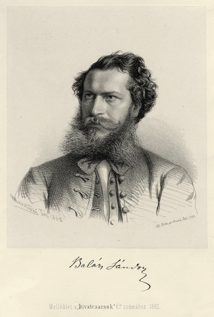 Balázs Sándor portréja