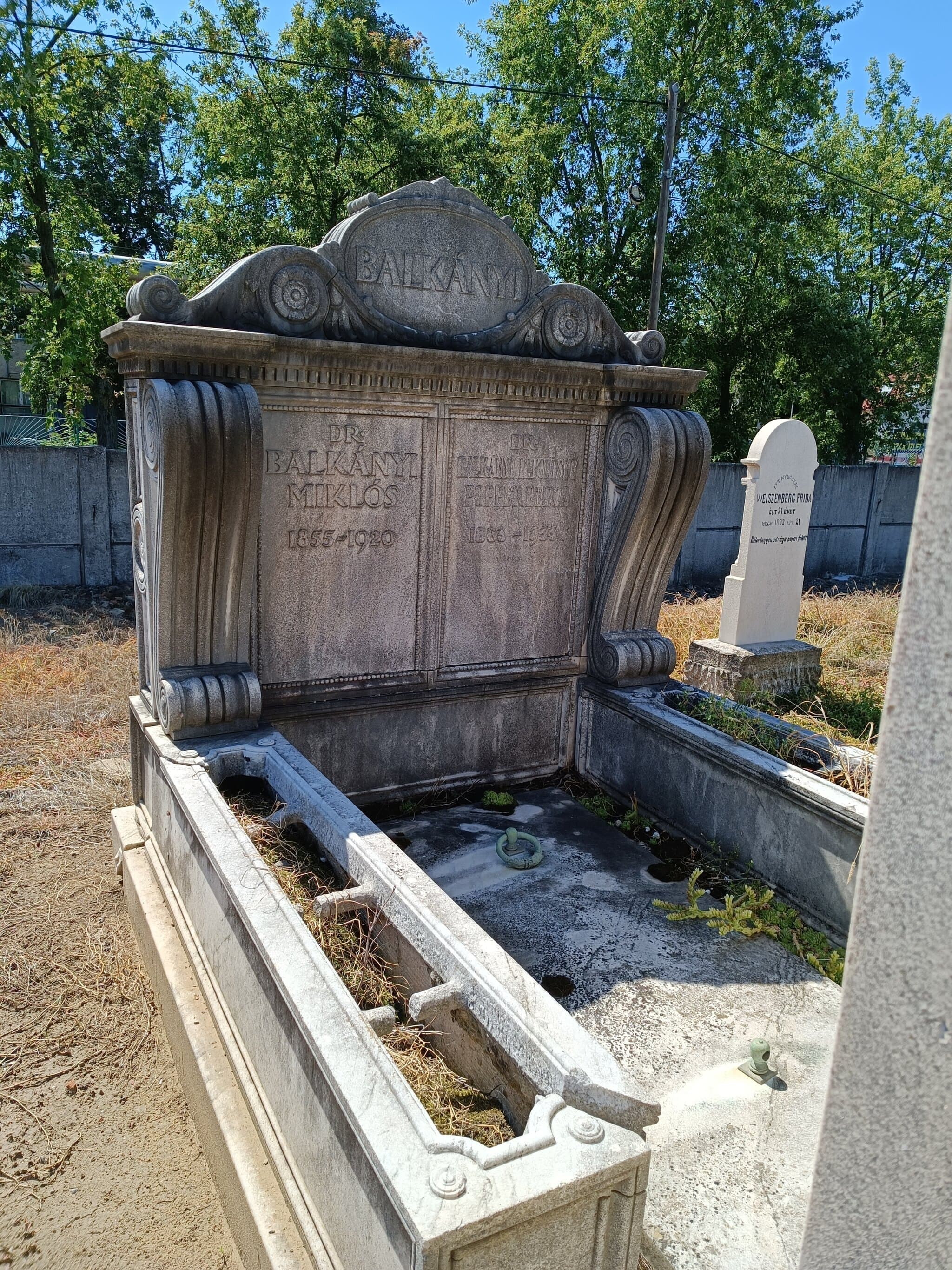 Balkányi Miklós sírja