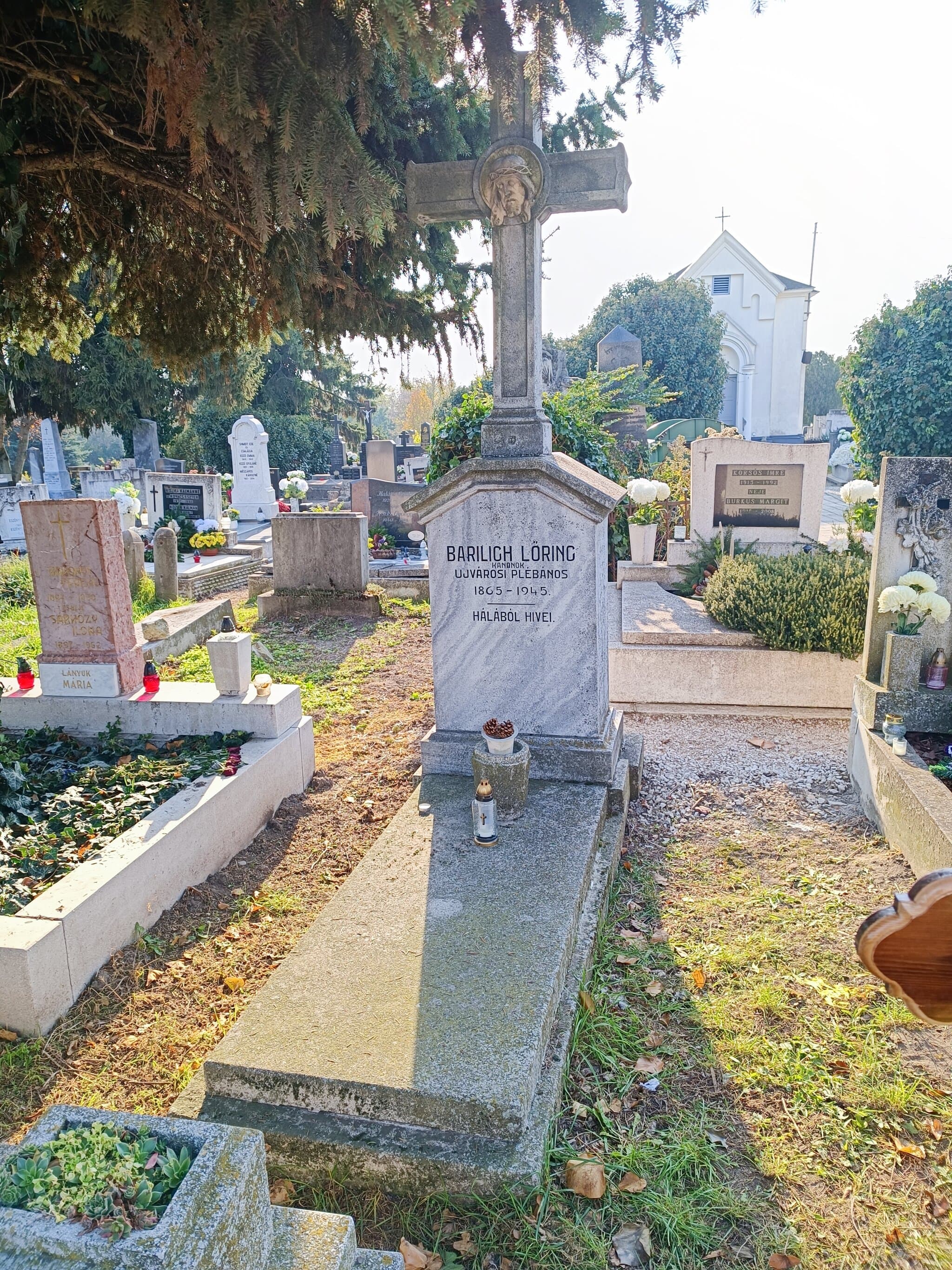 Barilich Lőrinc sírja