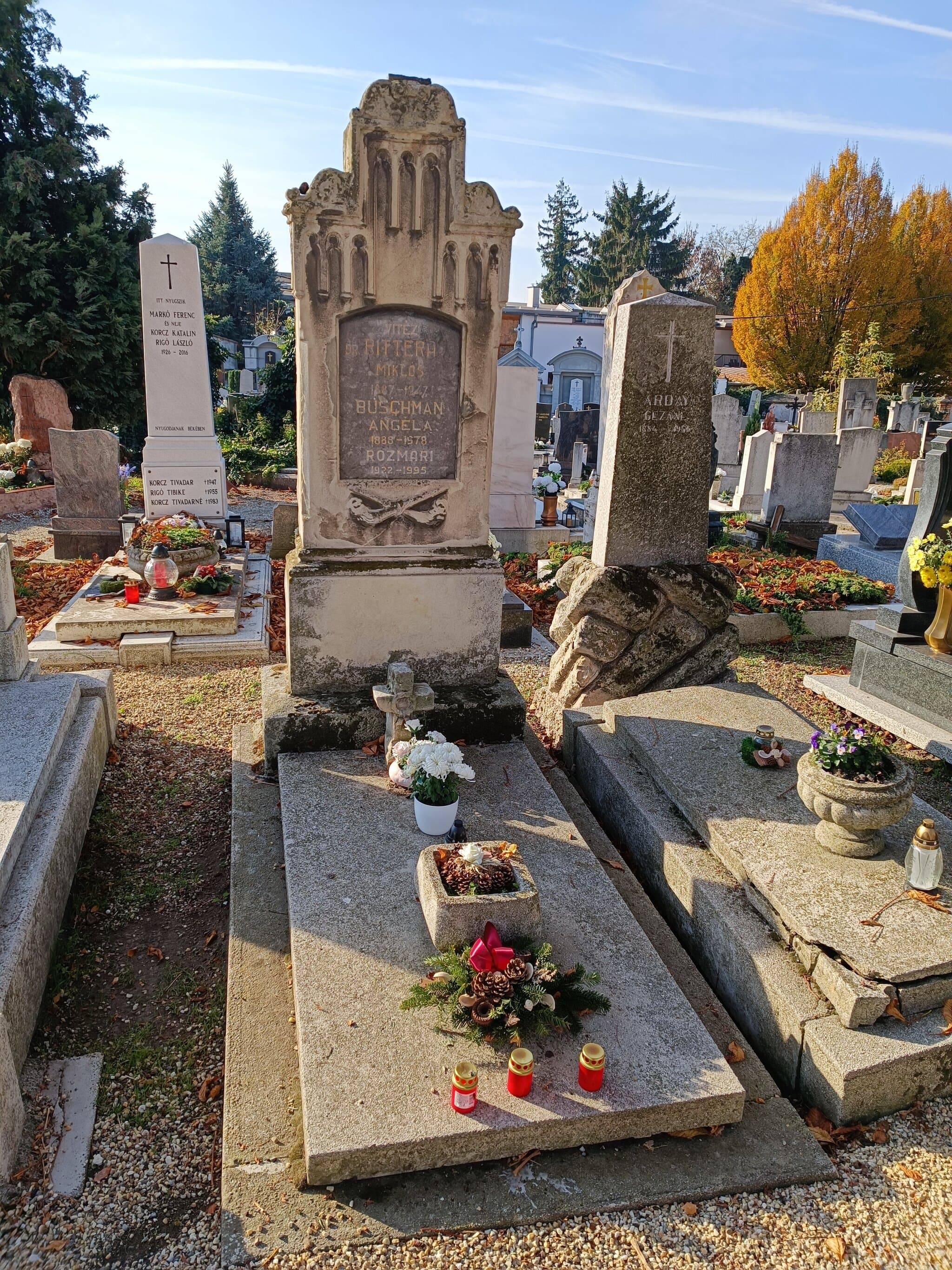 hideghéthi Bittera Miklós sírja