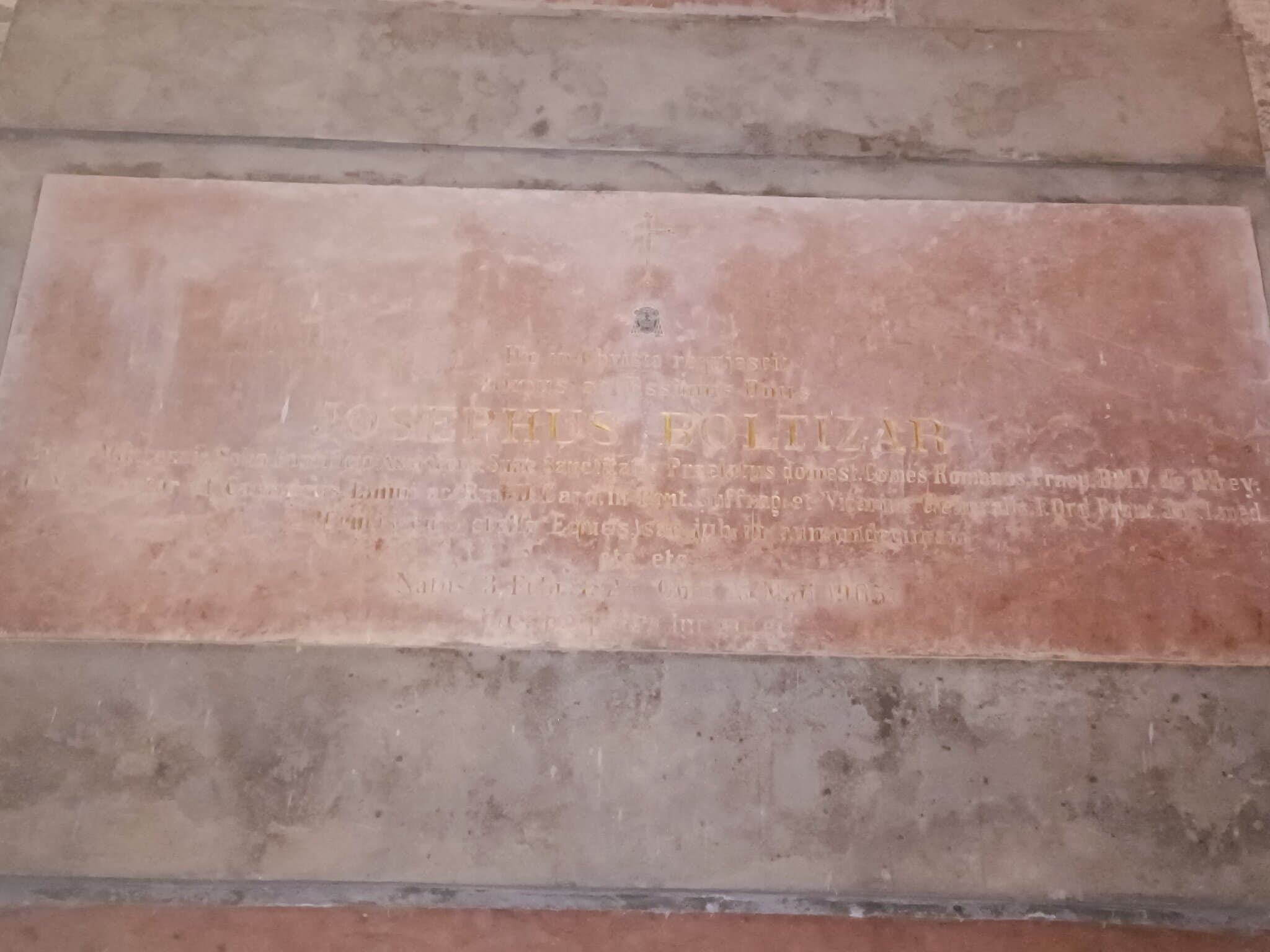 boldogfalvi Boltizár József sírja