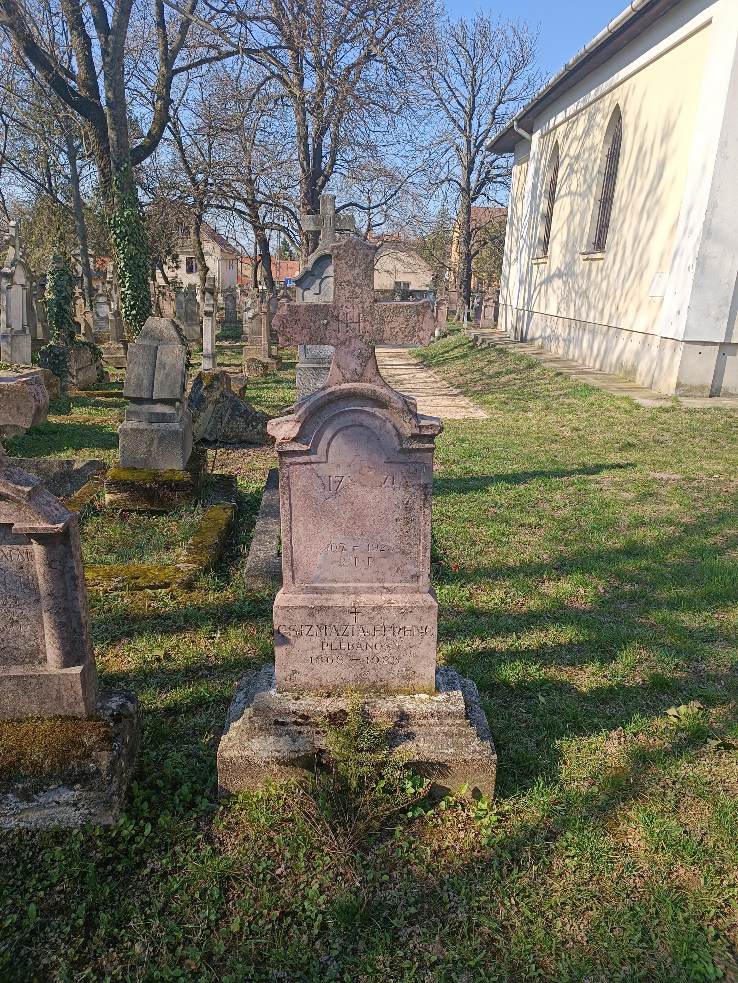 Csizmazia Ferenc sírja