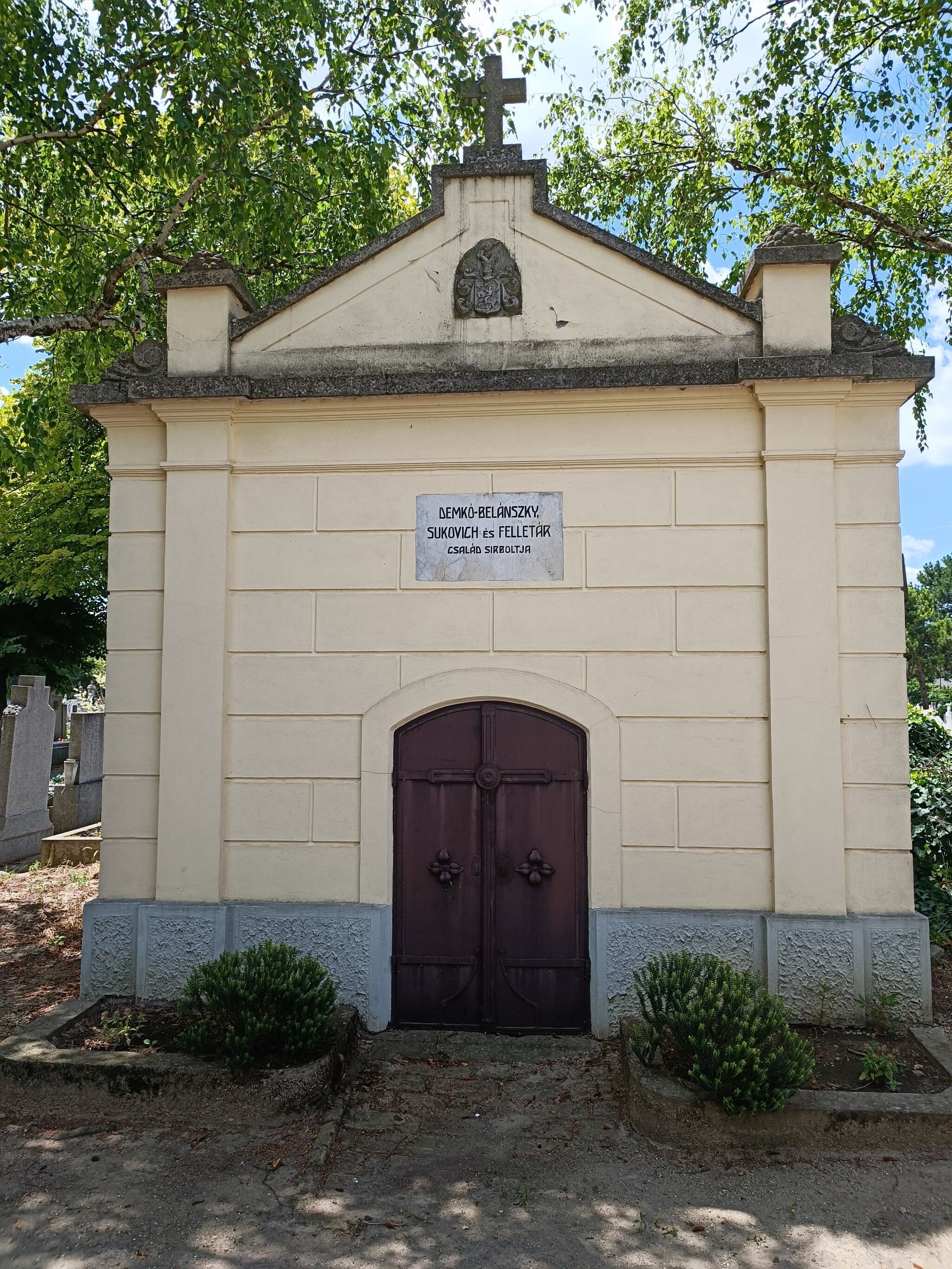 bélai és felsőlieszkói Demkó-Belánszky Pál sírja