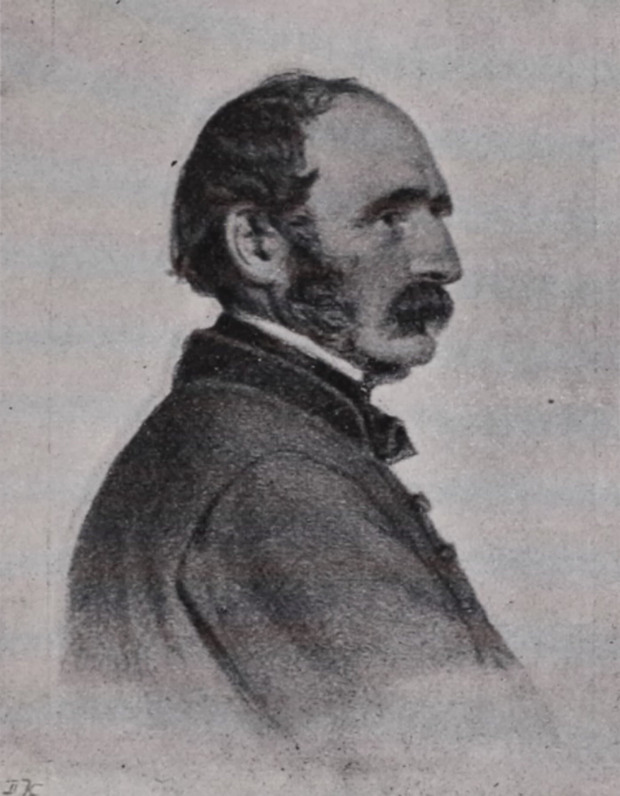 Diescher János portréja