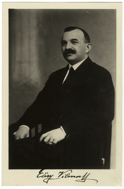 Eőry Vilmos portréja