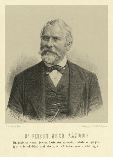 Feichtinger Sándor portréja