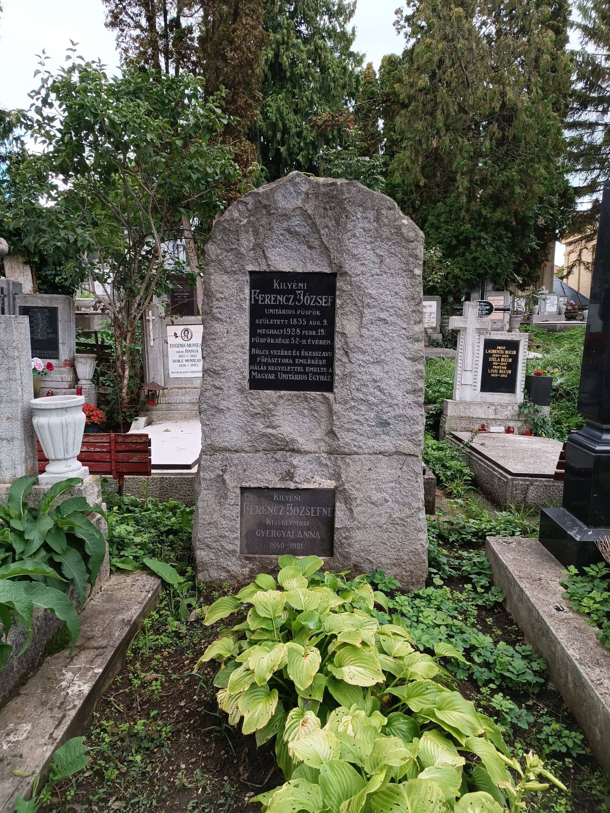 kilyéni Ferencz József sírja