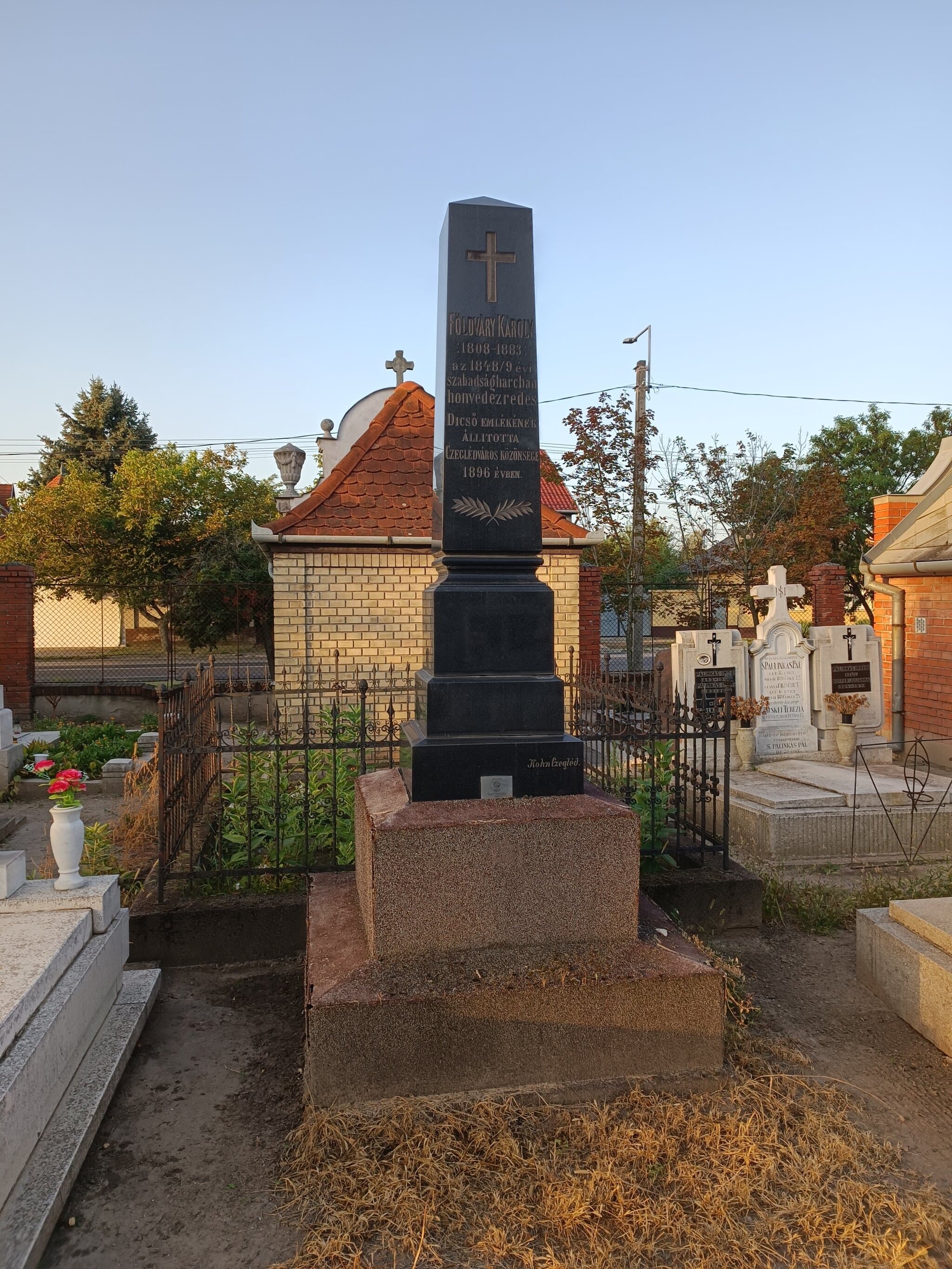 földvári Földváry Károly sírja