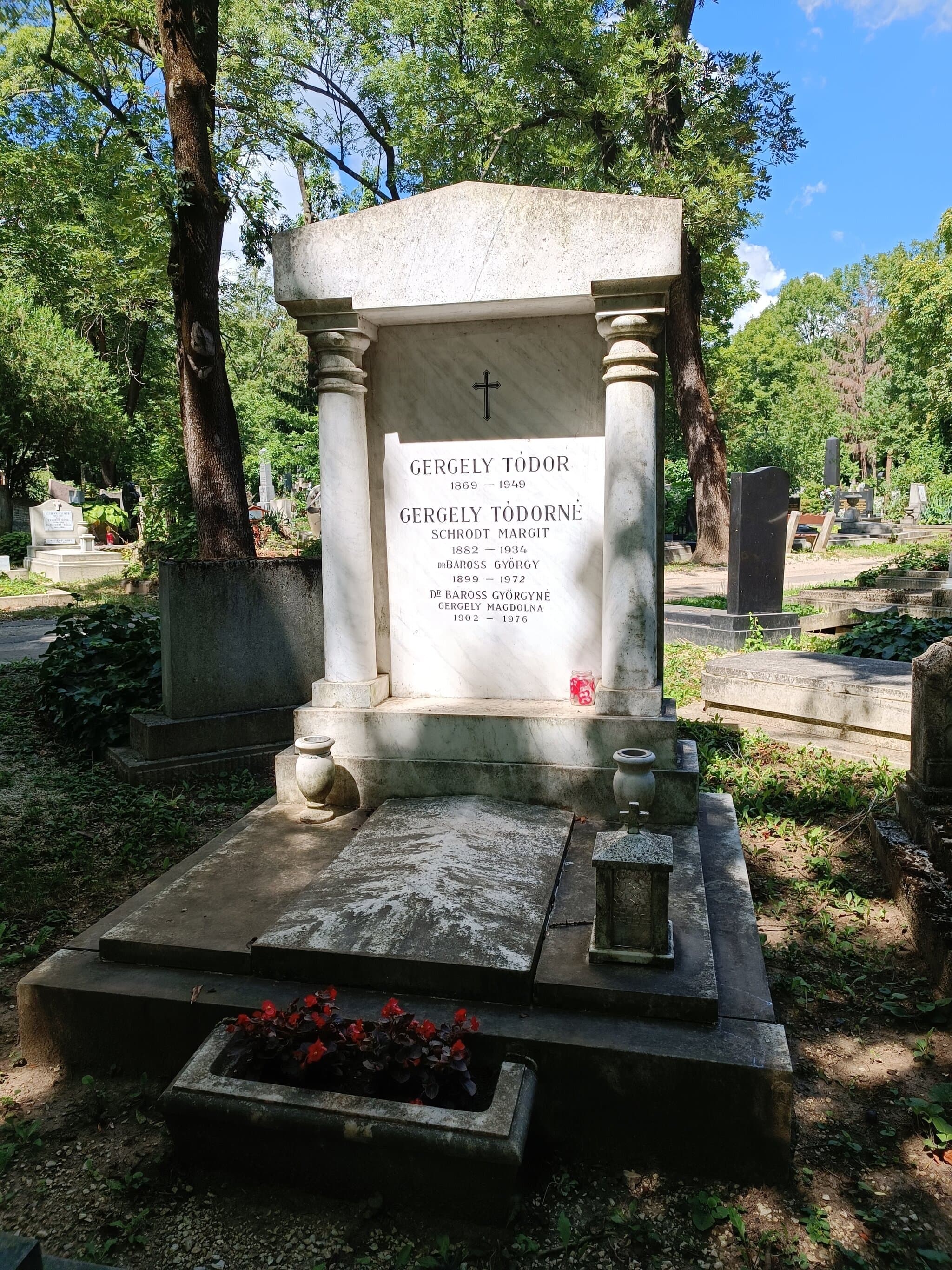 Gergely Tódor sírja